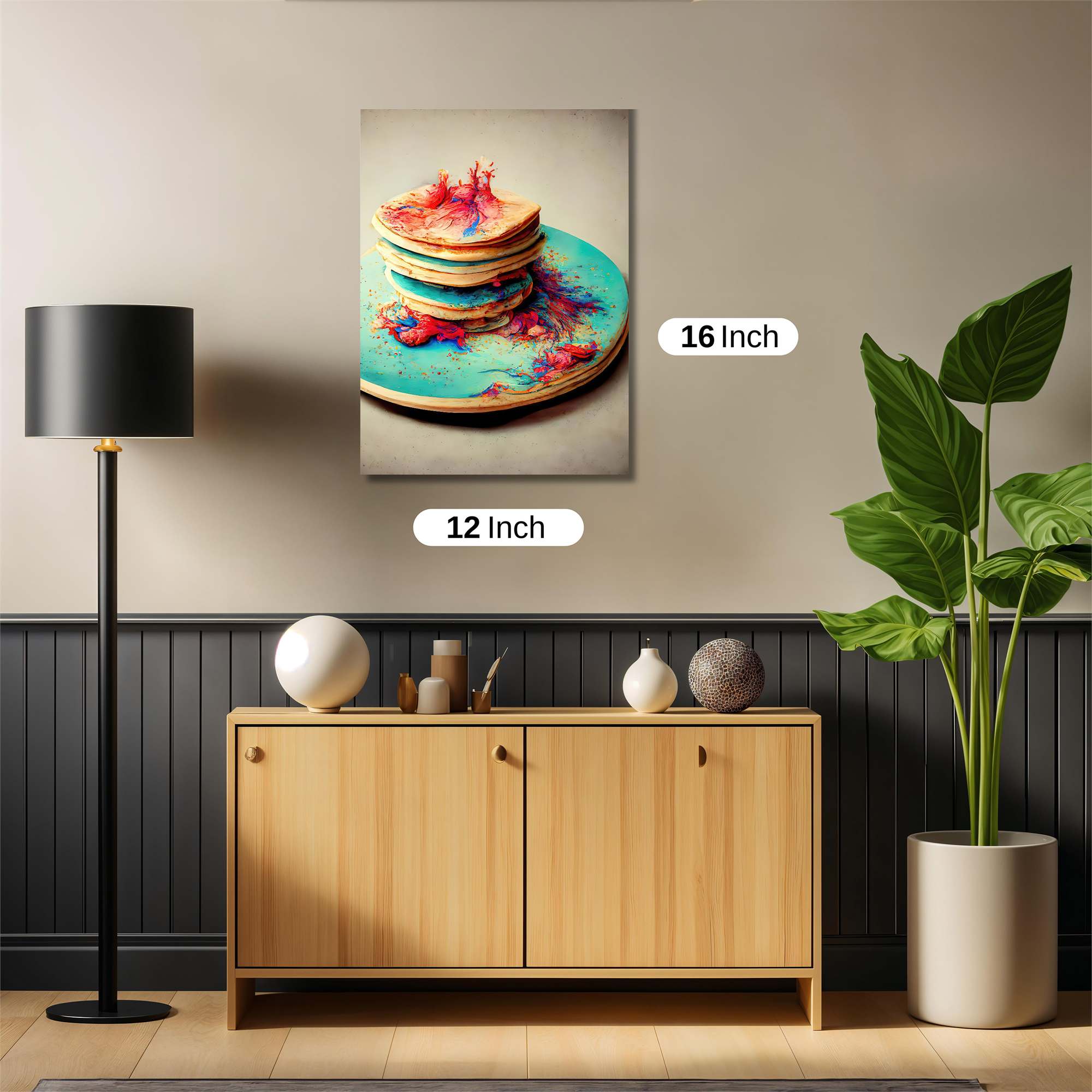Pancake Artistry Safe Wall Magnetic / M