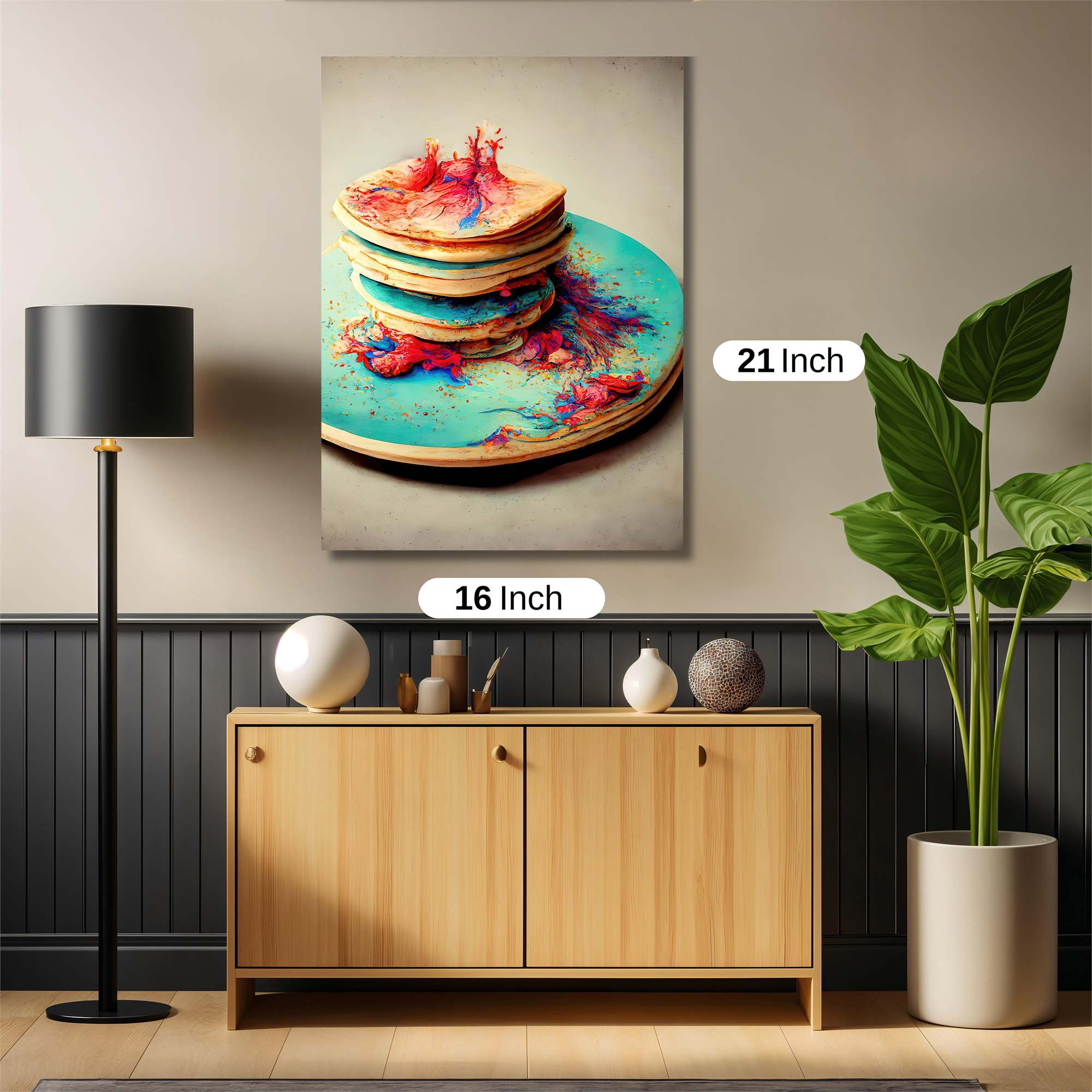 Pancake Artistry Safe Wall Magnetic / M