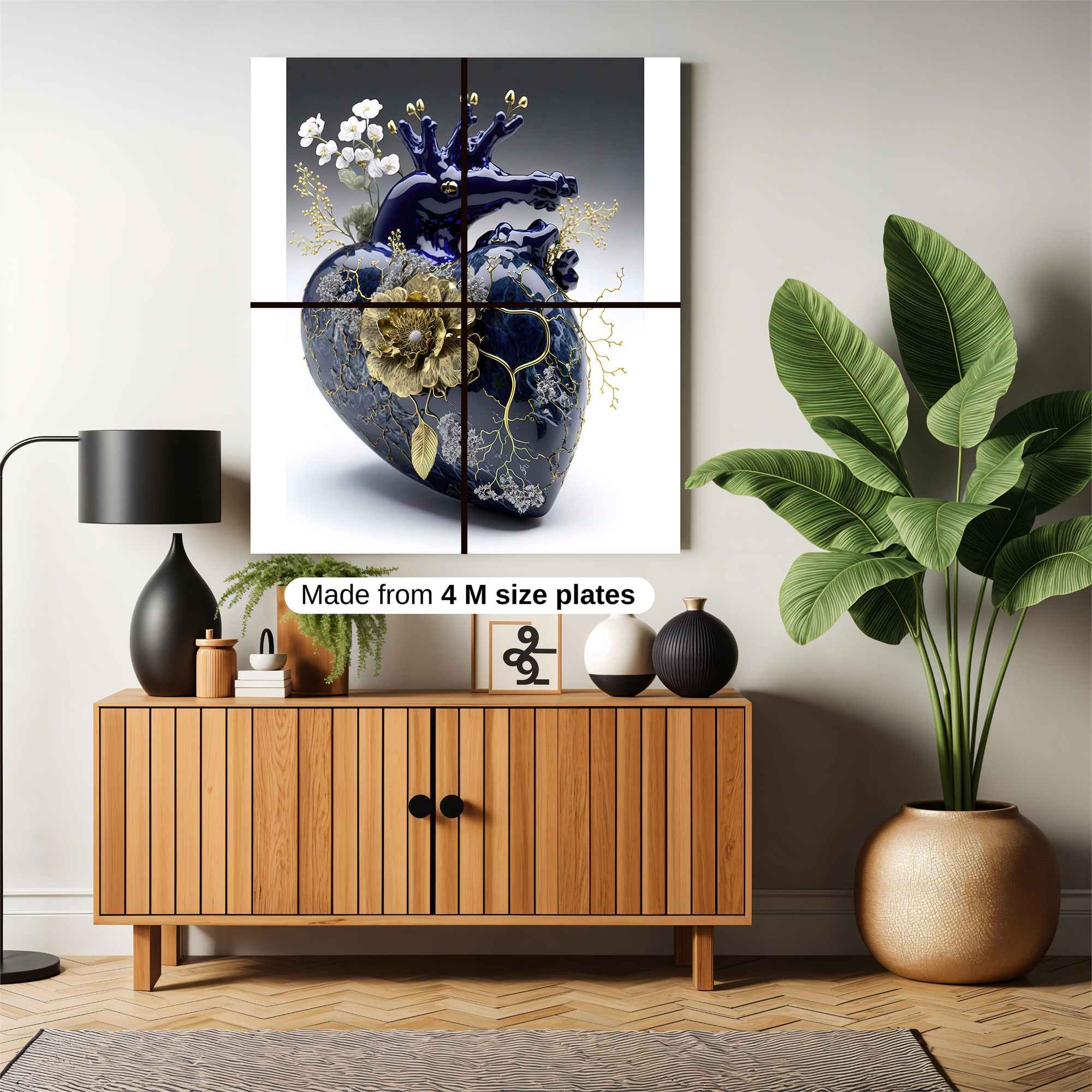 Heart Majesty Safe Wall Magnetic / M