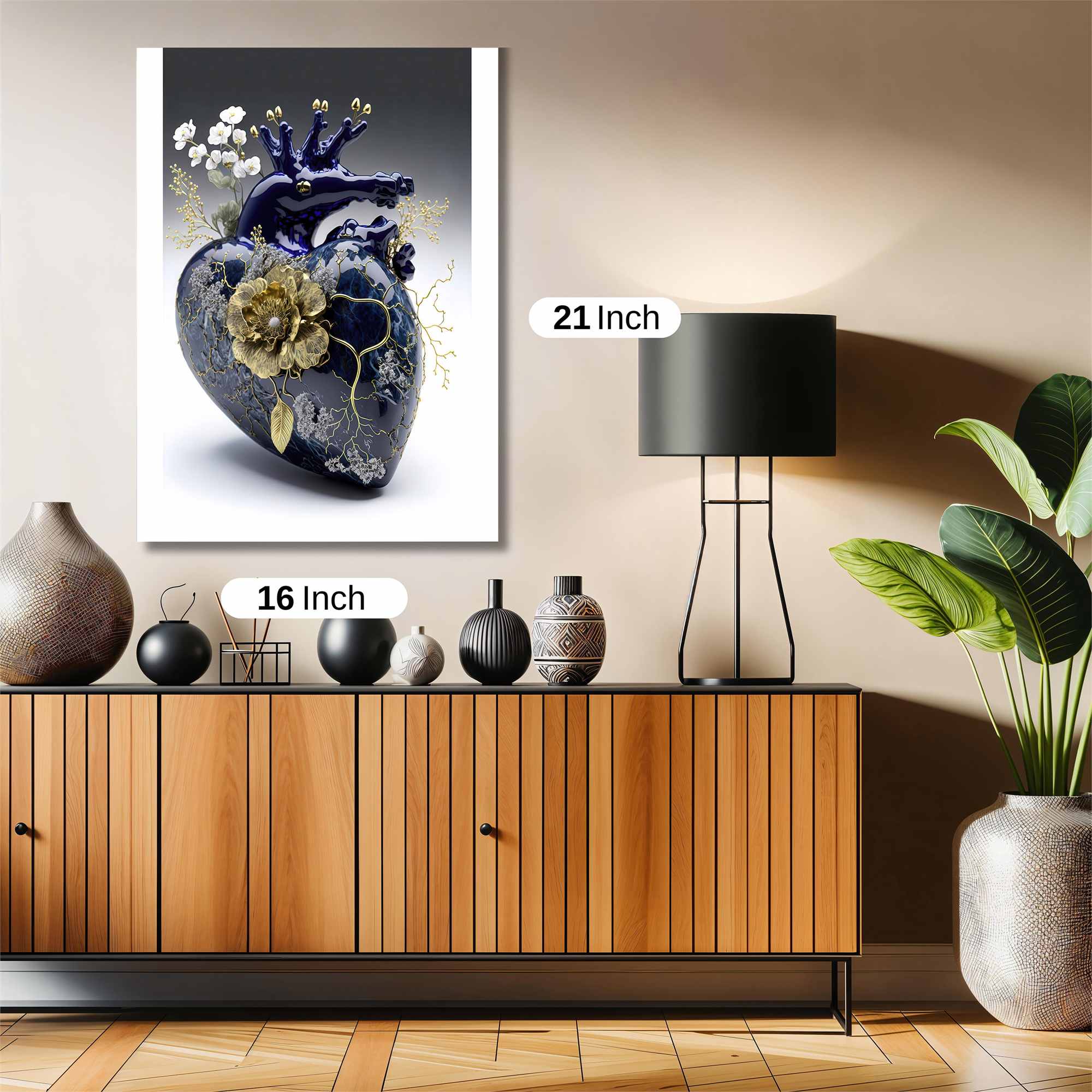 Heart Majesty Safe Wall Magnetic / M