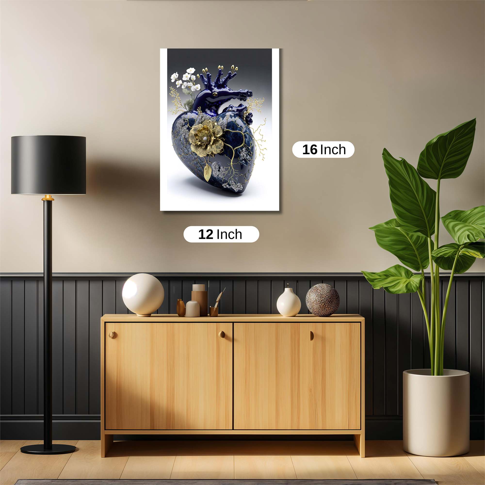 Heart Majesty Safe Wall Magnetic / M