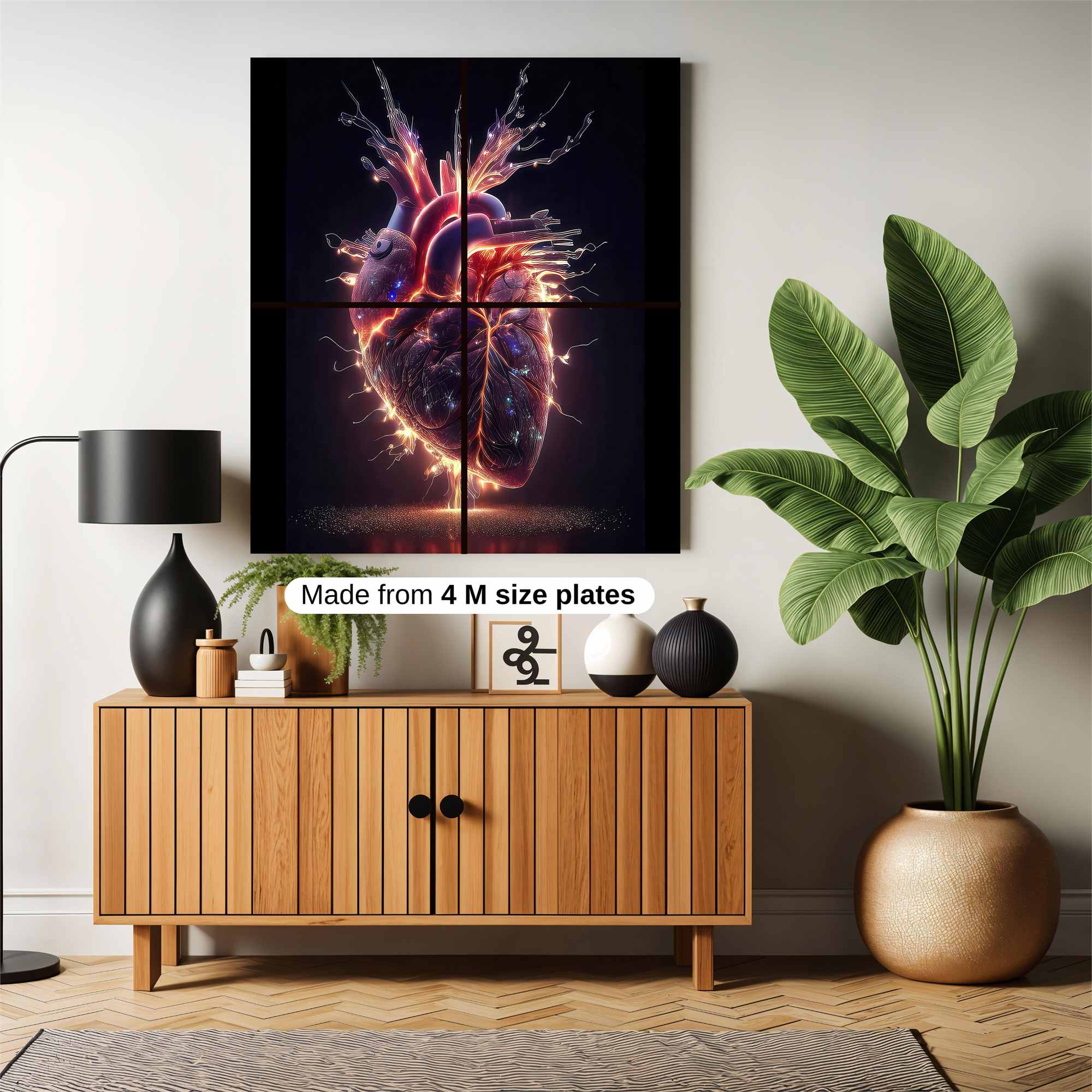 Heart Ignite Safe Wall Magnetic / M