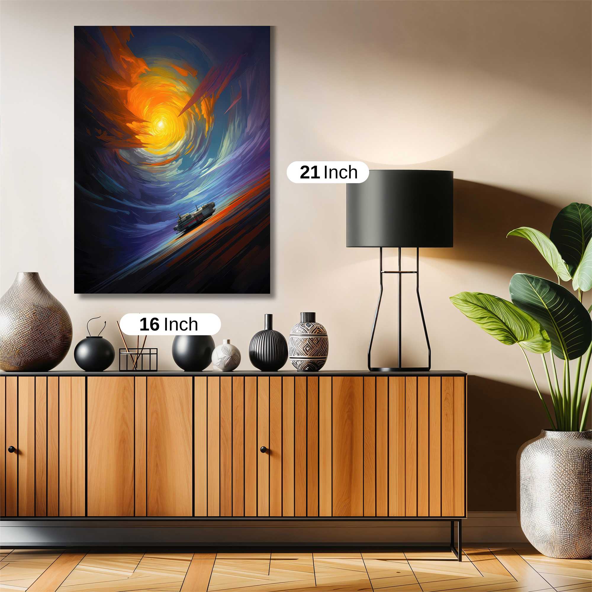 Cosmic Whirl Safe Wall Magnetic / M