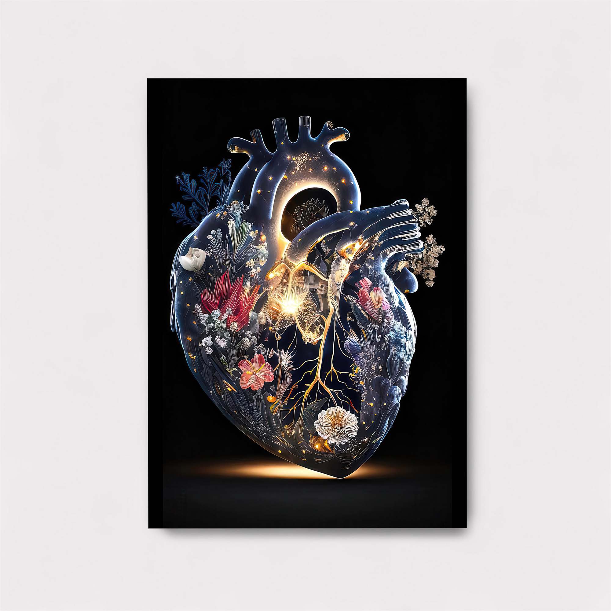 Heart Bloom Safe Wall Magnetic / M