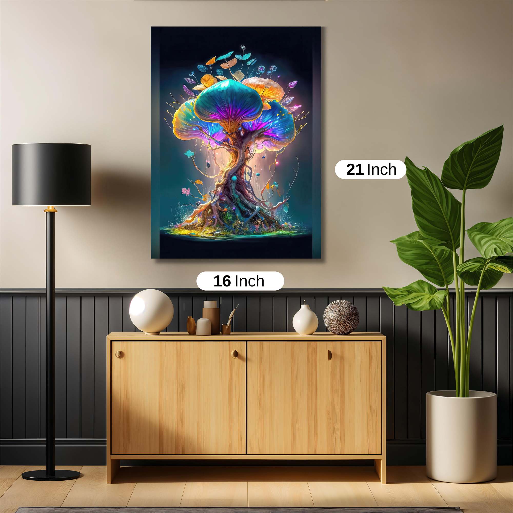 Mystic Bloom Safe Wall Magnetic / M