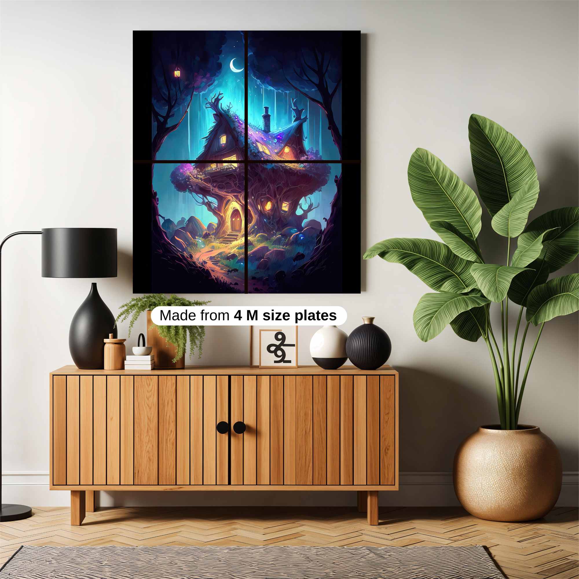 Moonlit Whimsy Safe Wall Magnetic / M