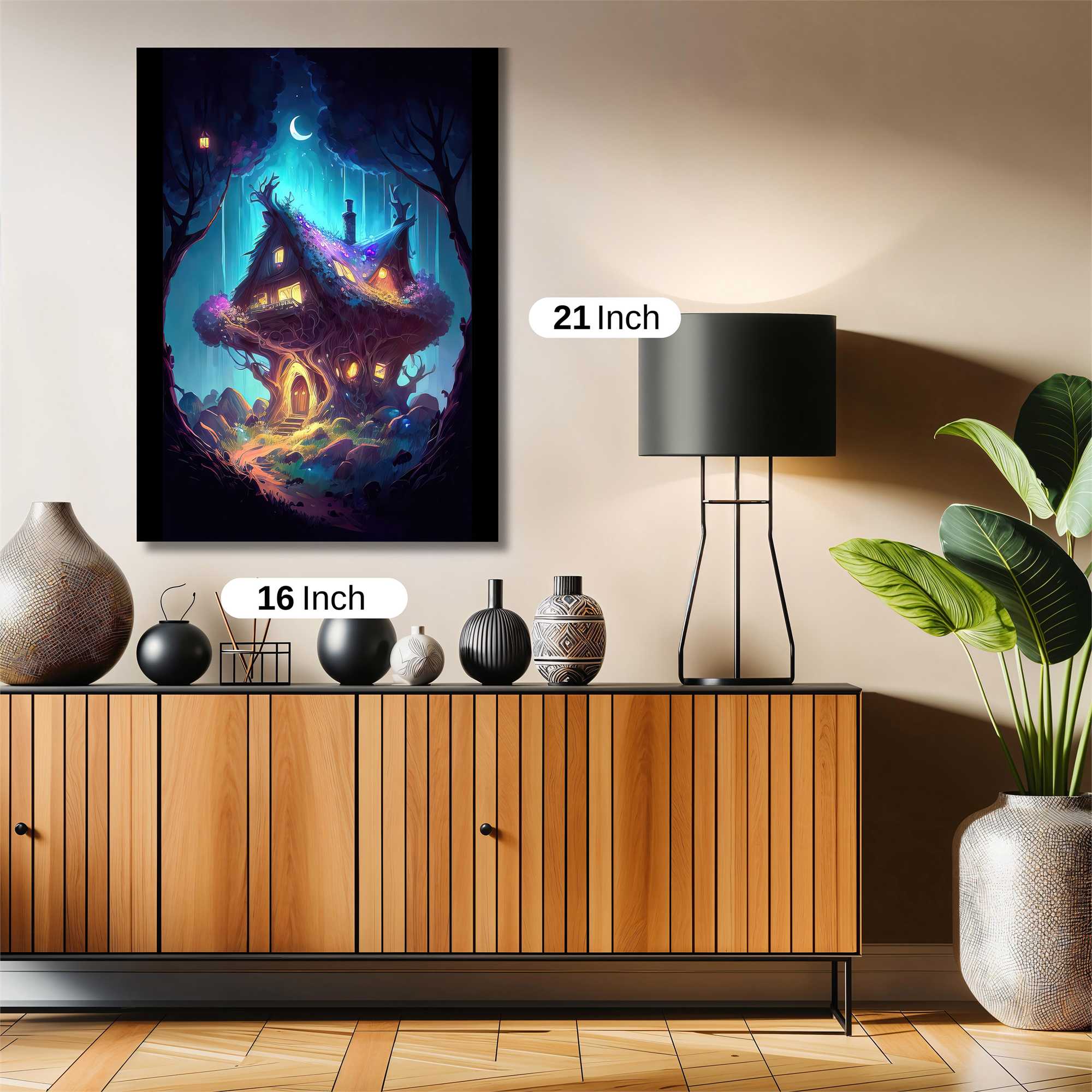 Moonlit Whimsy Safe Wall Magnetic / M