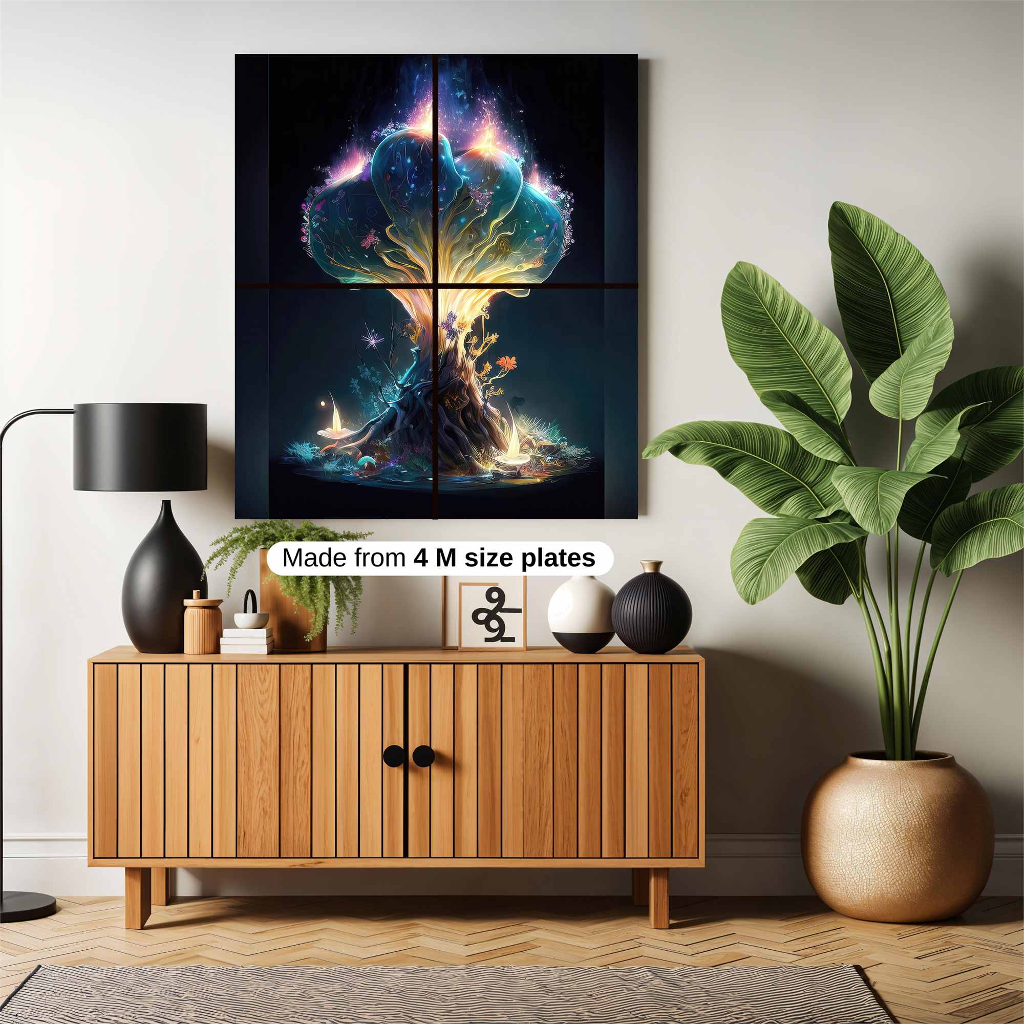 Celestial Bloom Safe Wall Magnetic / M