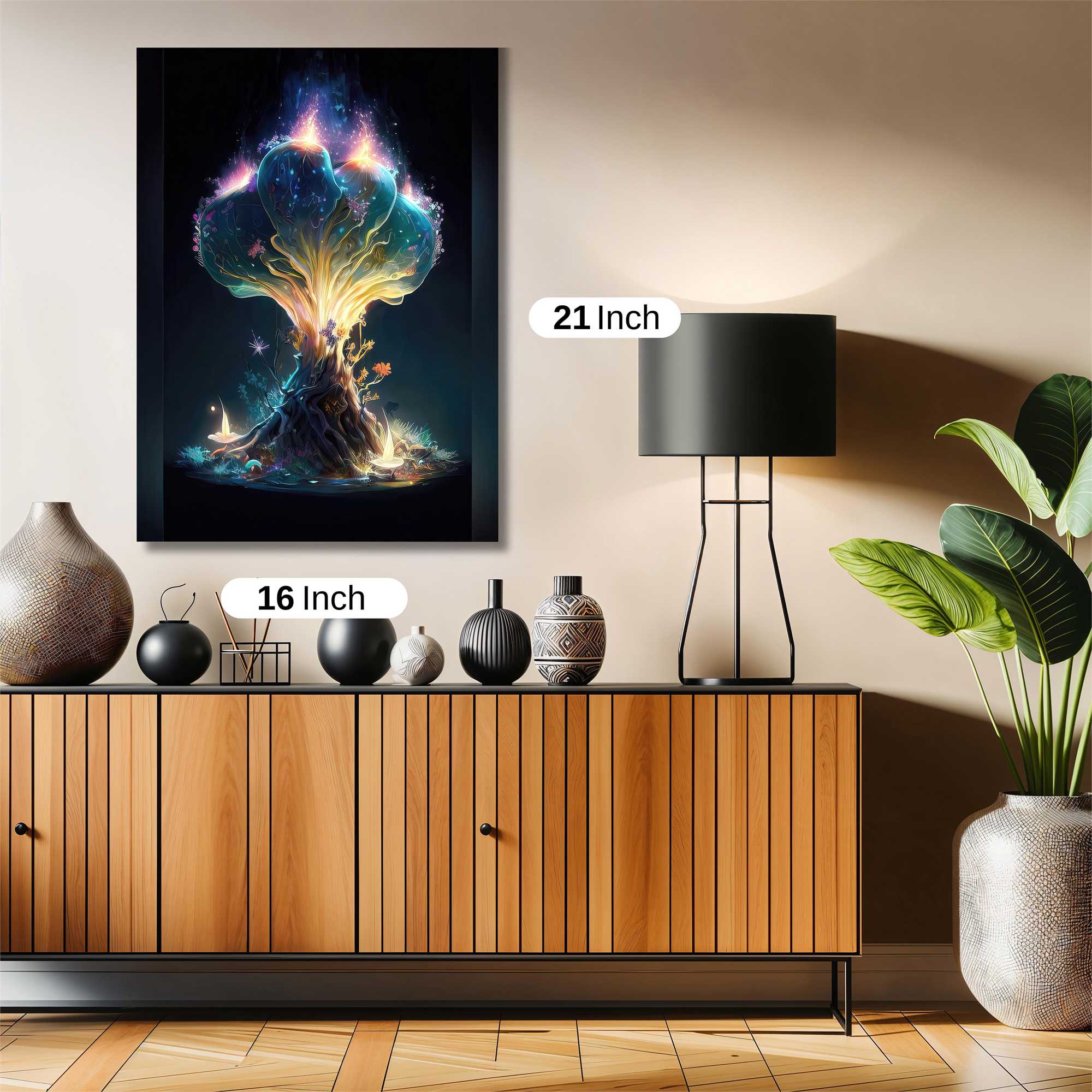 Celestial Bloom Safe Wall Magnetic / M