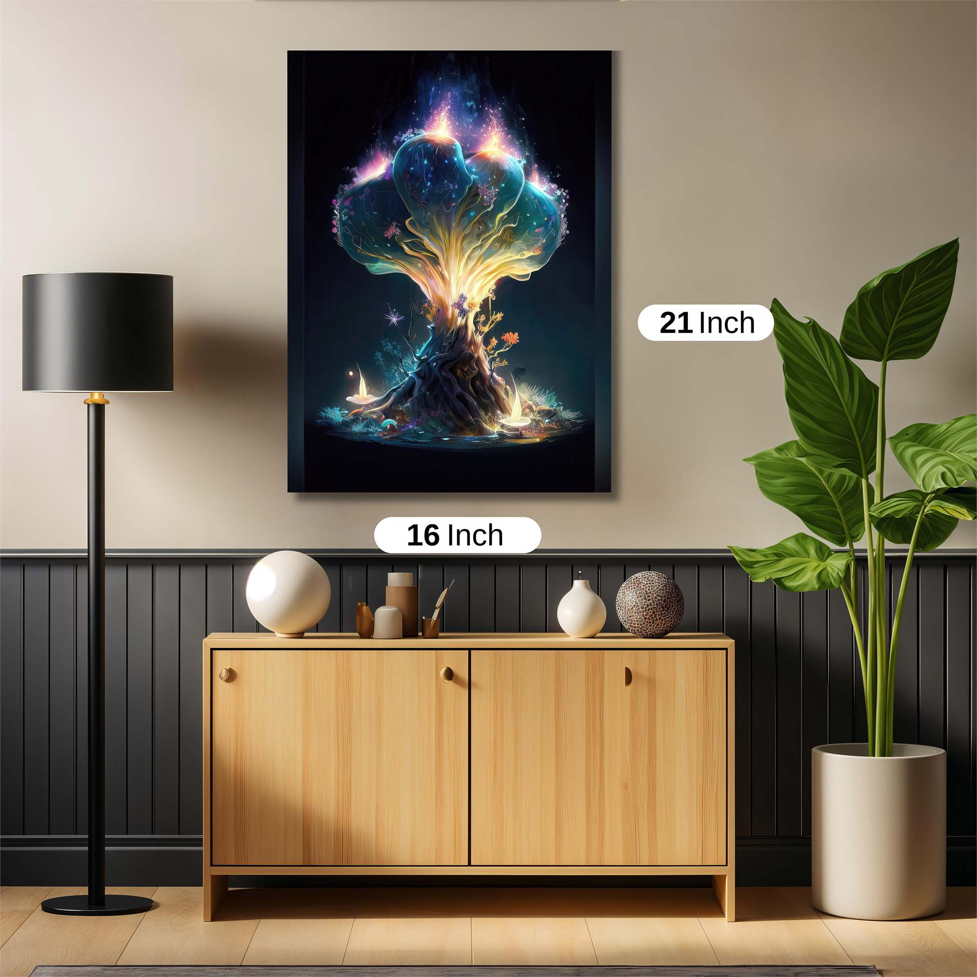 Celestial Bloom Safe Wall Magnetic / M