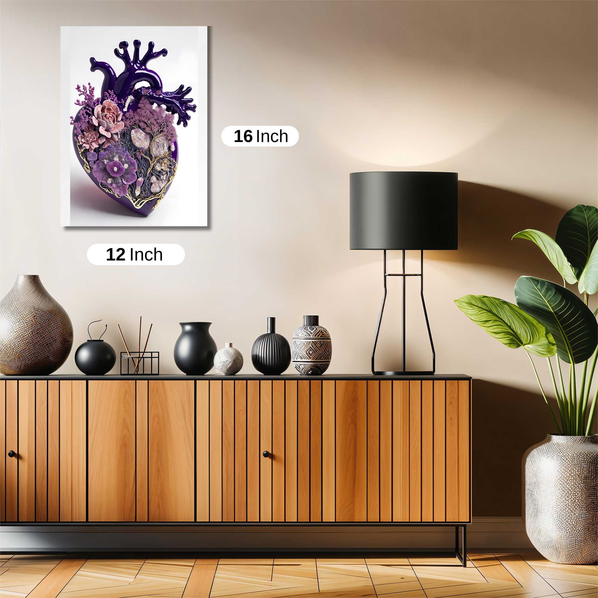 Heart Blossom Safe Wall Magnetic / M