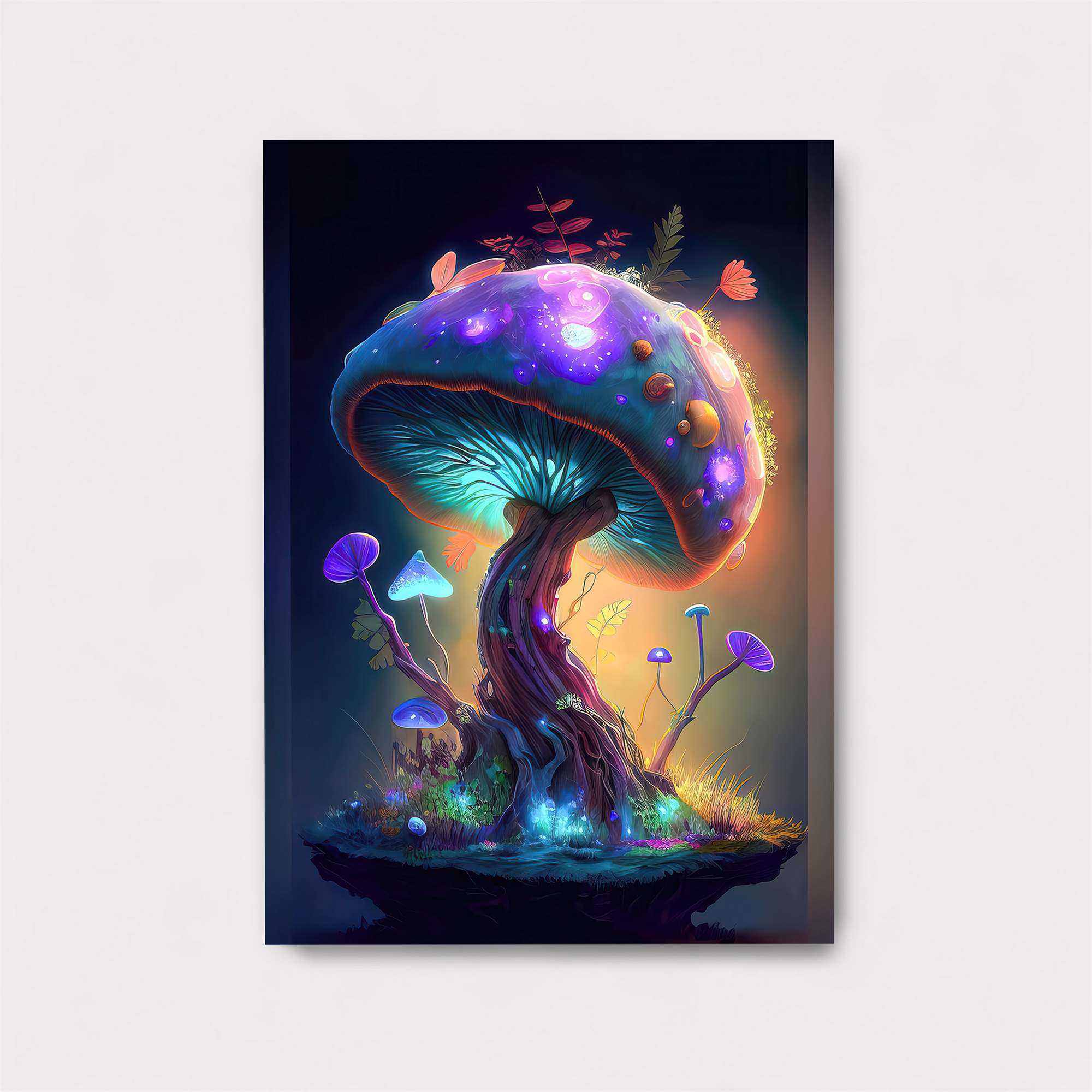 Mushroom Radiance Safe Wall Magnetic / M