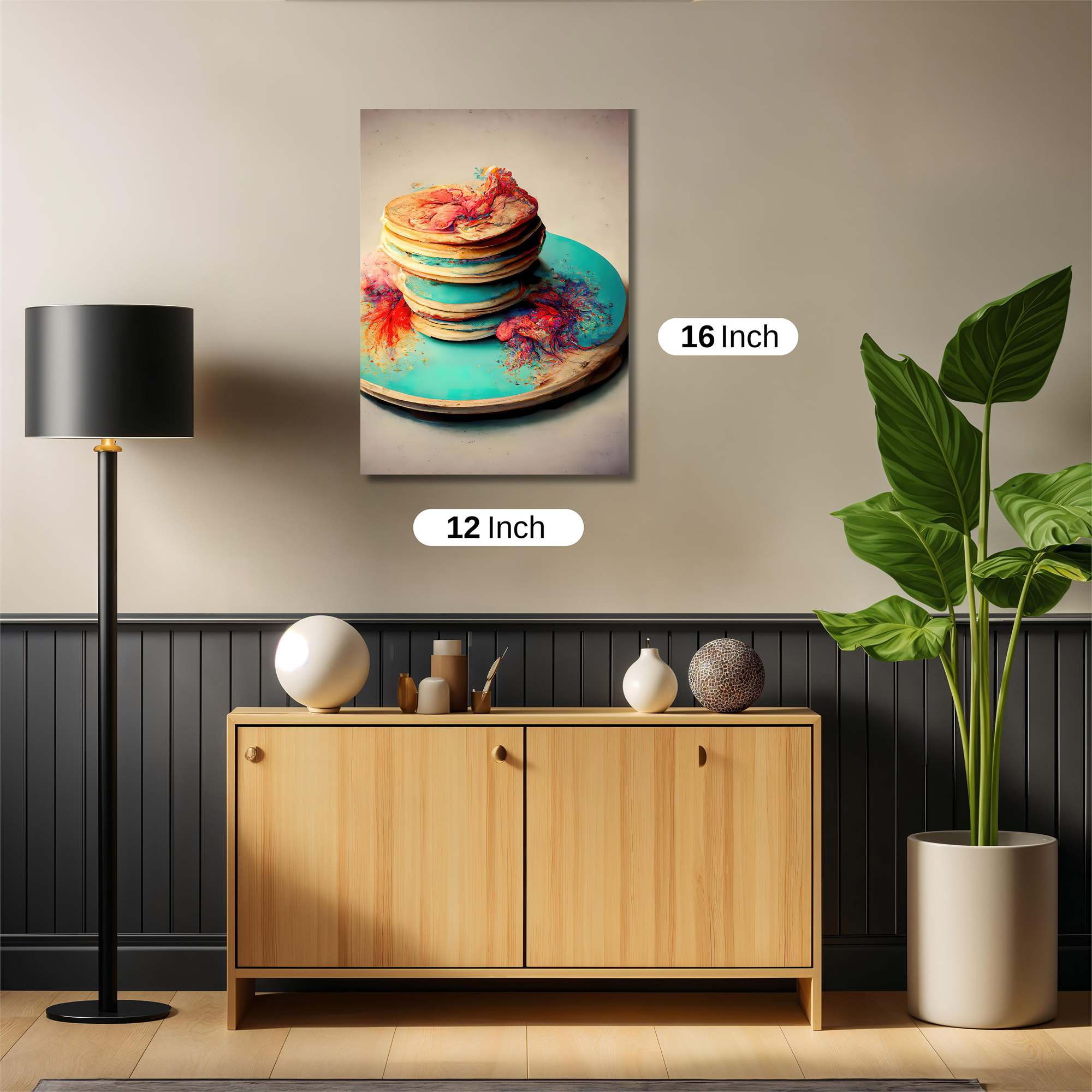 Pancake Whimsy Safe Wall Magnetic / M
