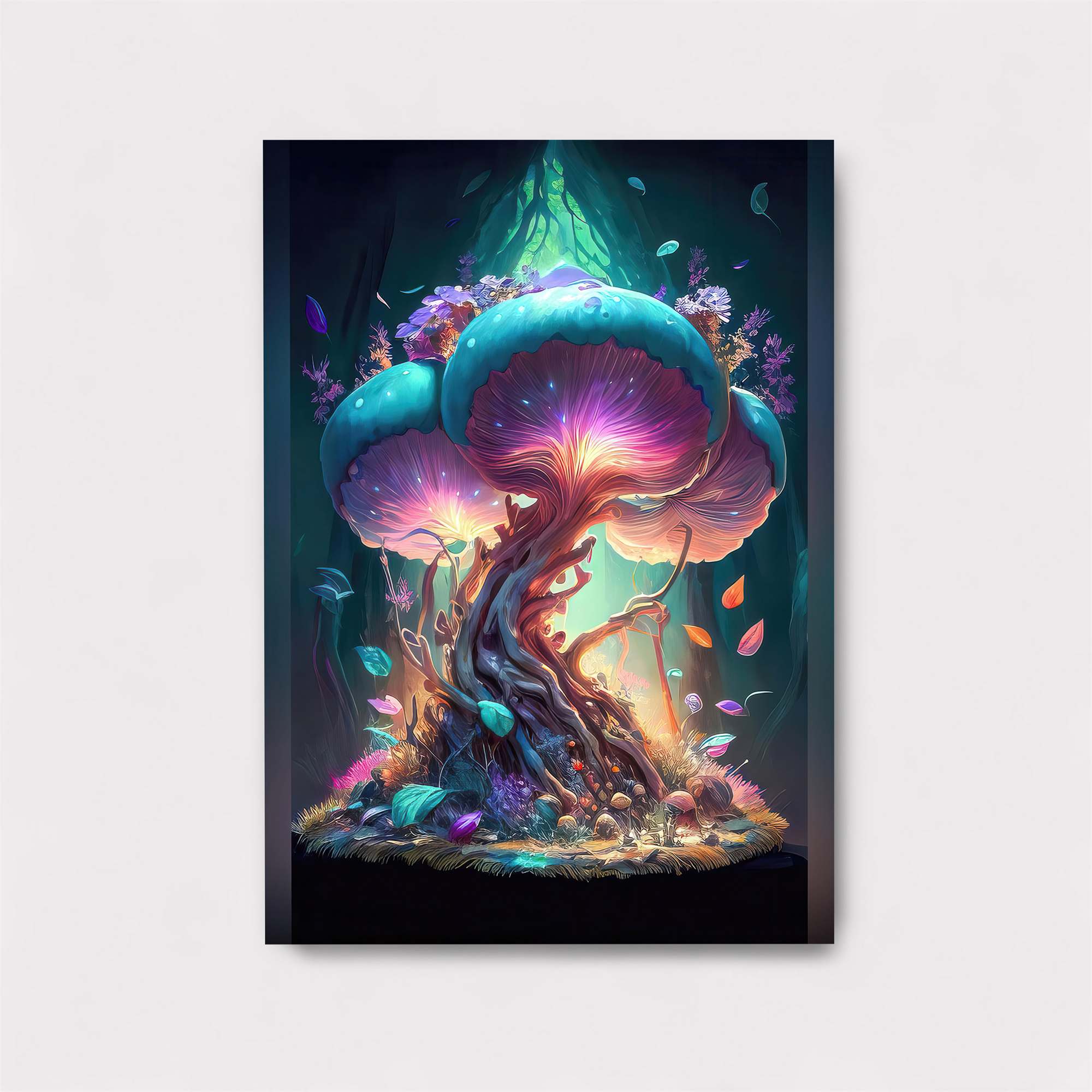 Mushroom Enchantment Safe Wall Magnetic / M