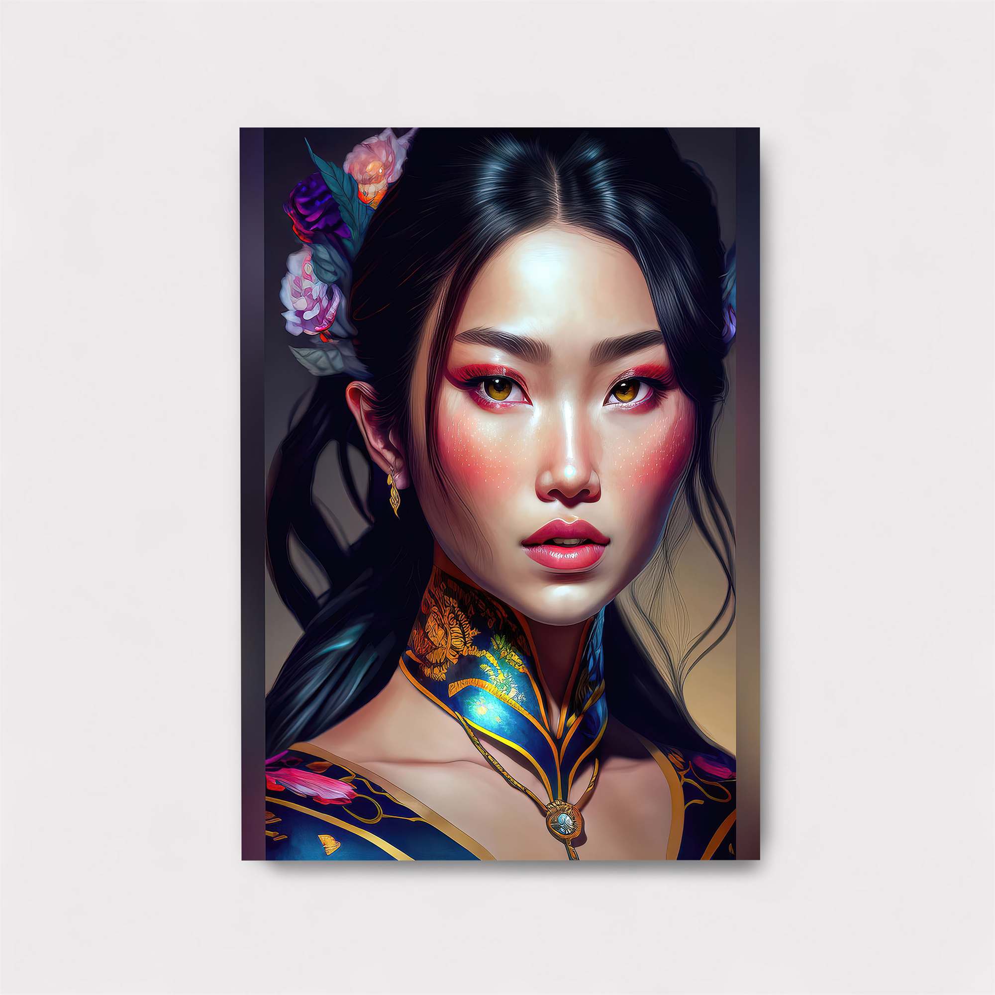 Floral Elegance Safe Wall Magnetic / M