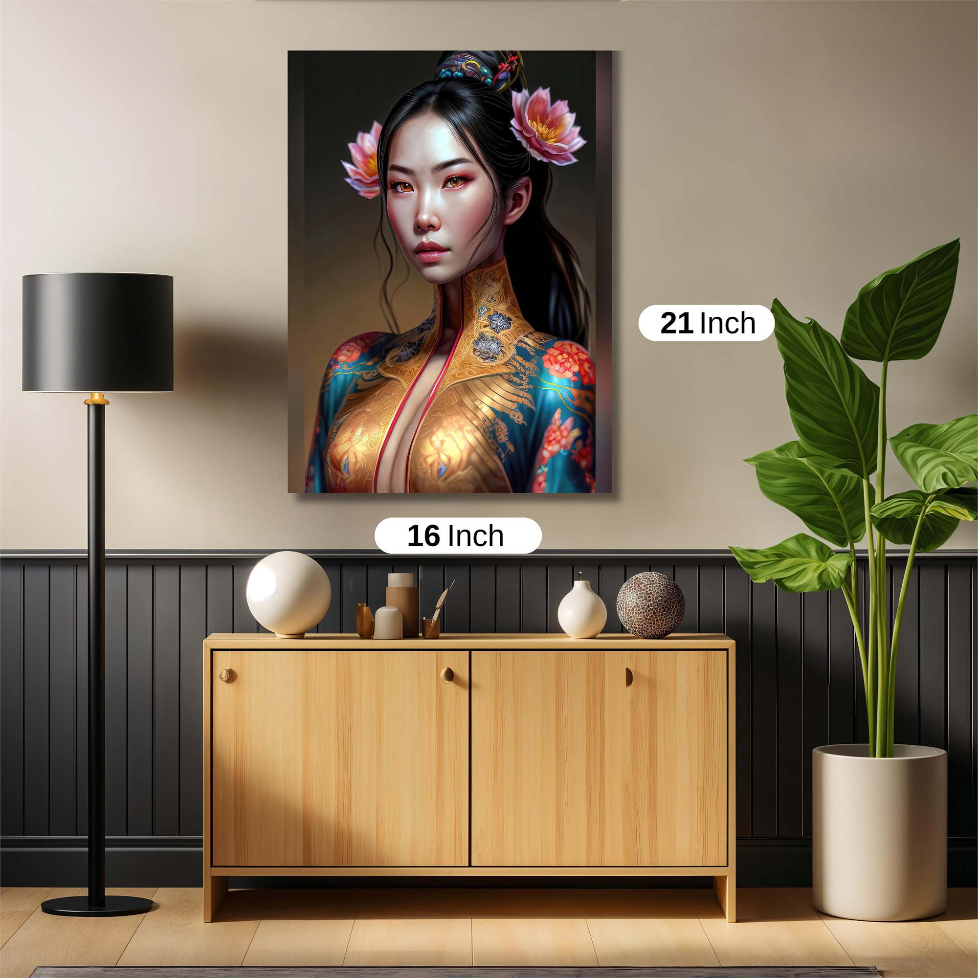 Lotus Elegance Safe Wall Magnetic / M