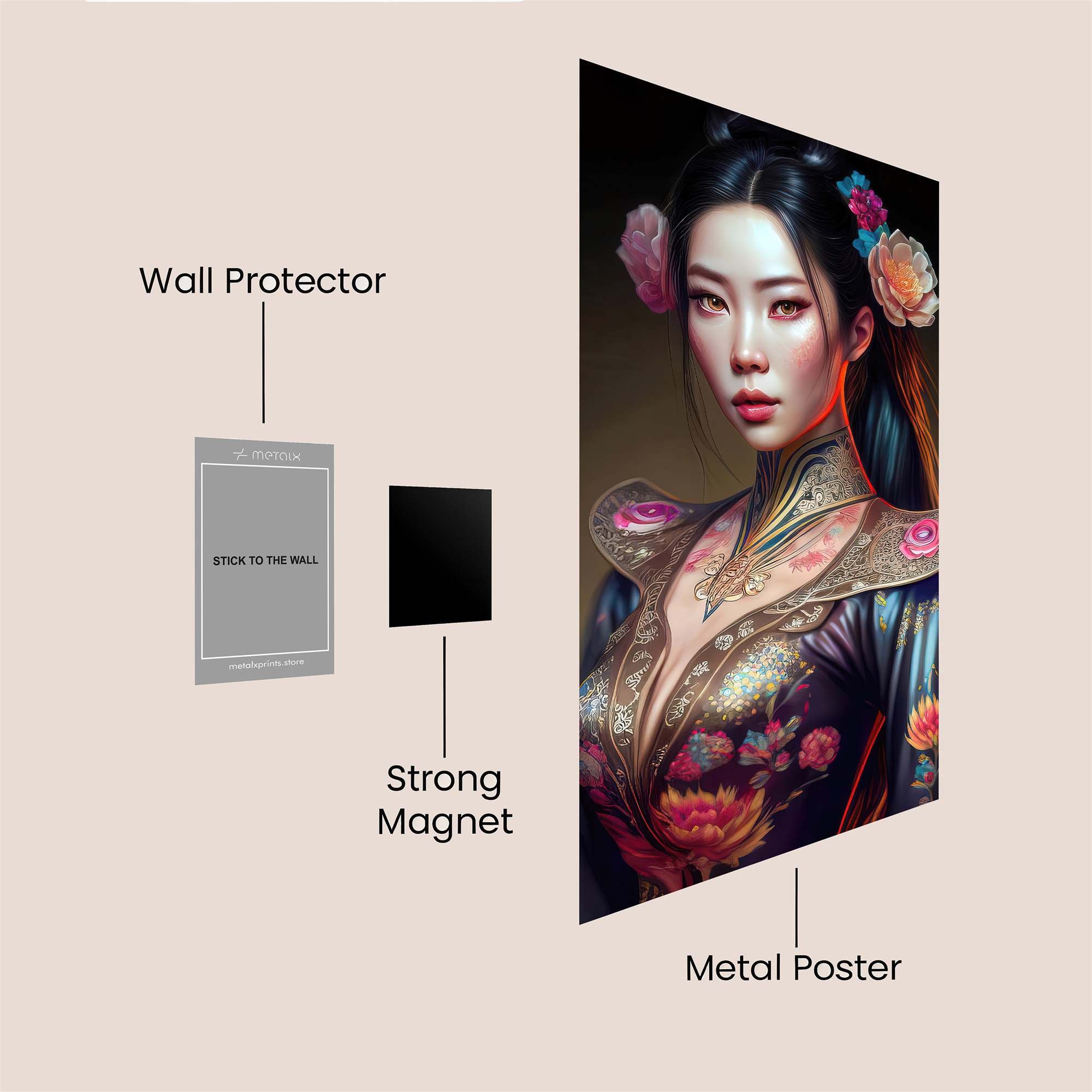 Empress Radiant Safe Wall Magnetic / M