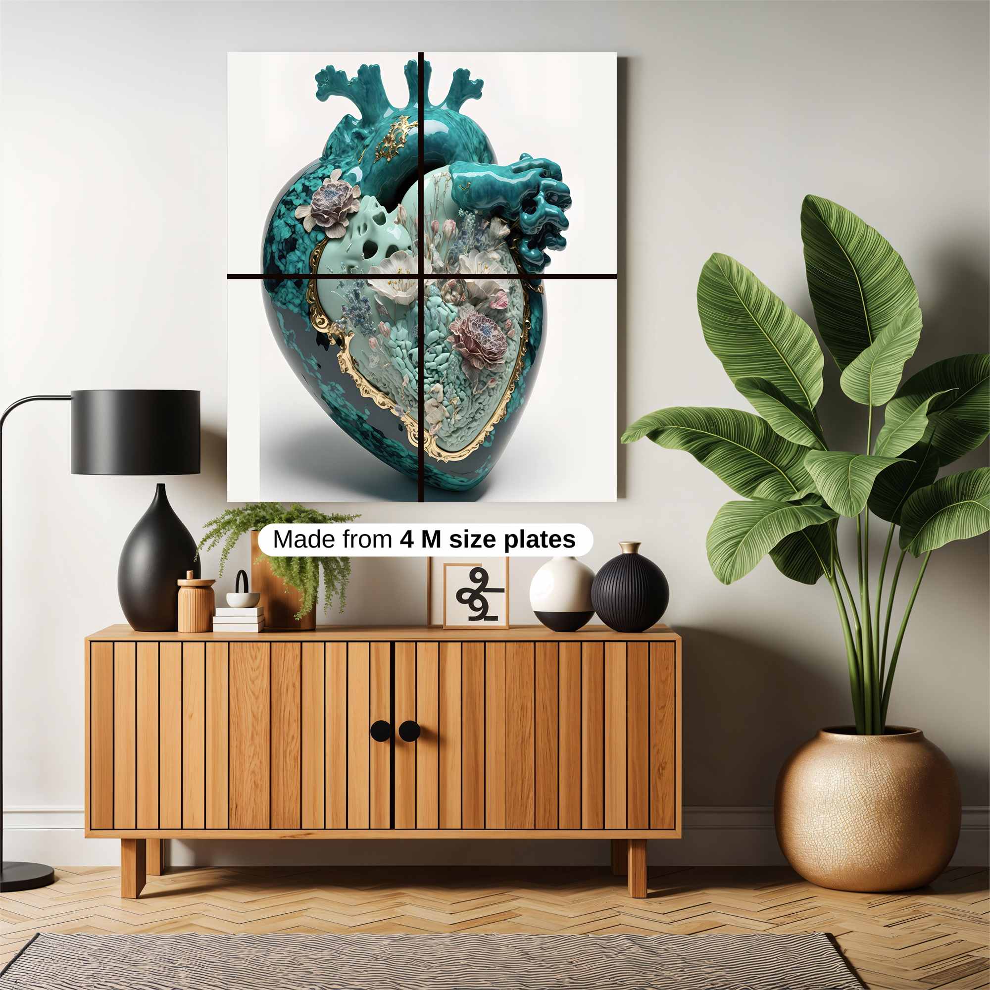 Heart Whisper Safe Wall Magnetic / M