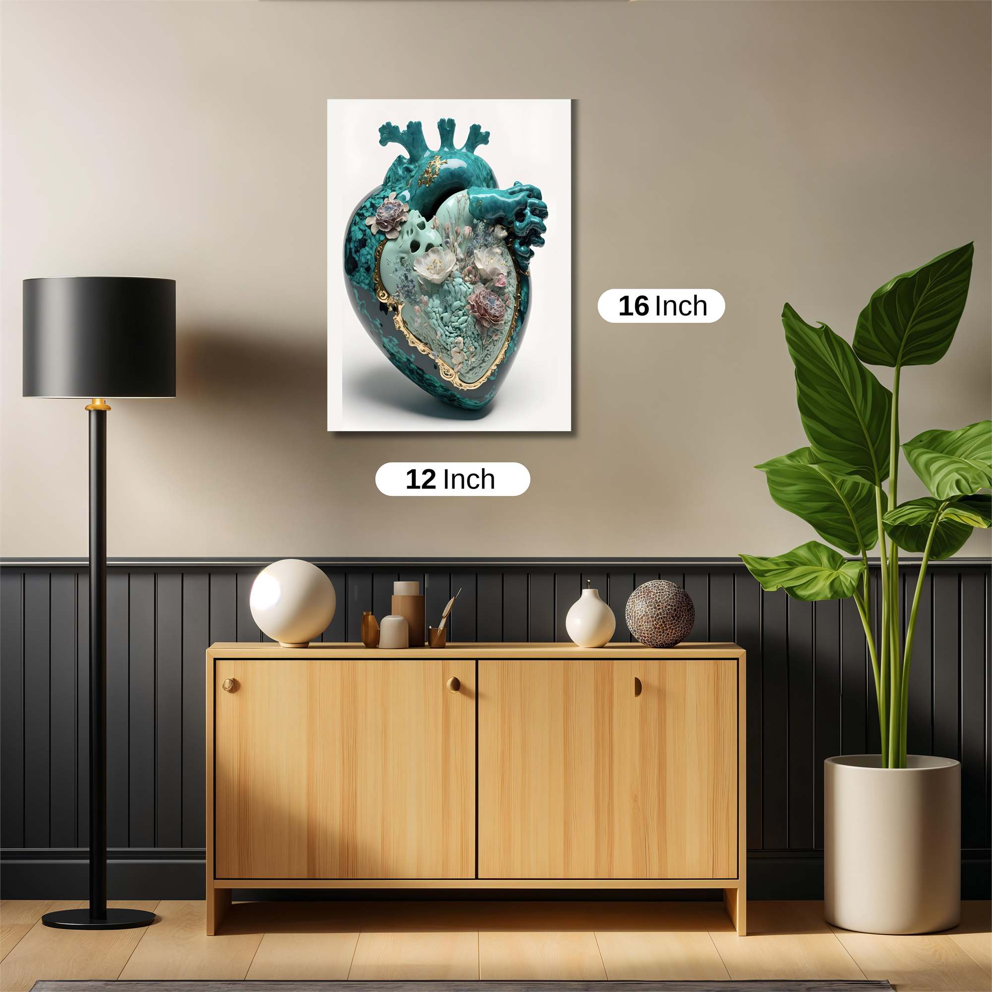 Heart Whisper Safe Wall Magnetic / M