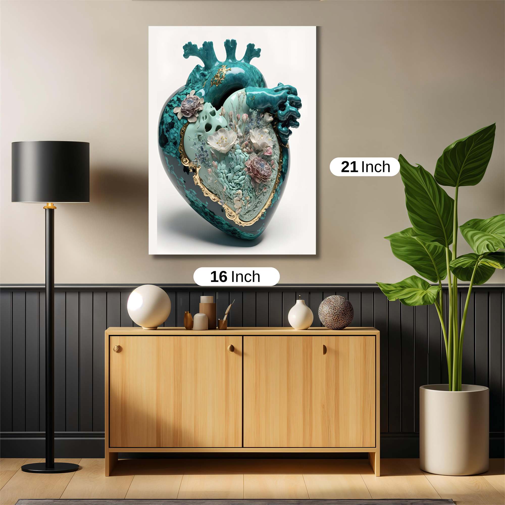 Heart Whisper Safe Wall Magnetic / M