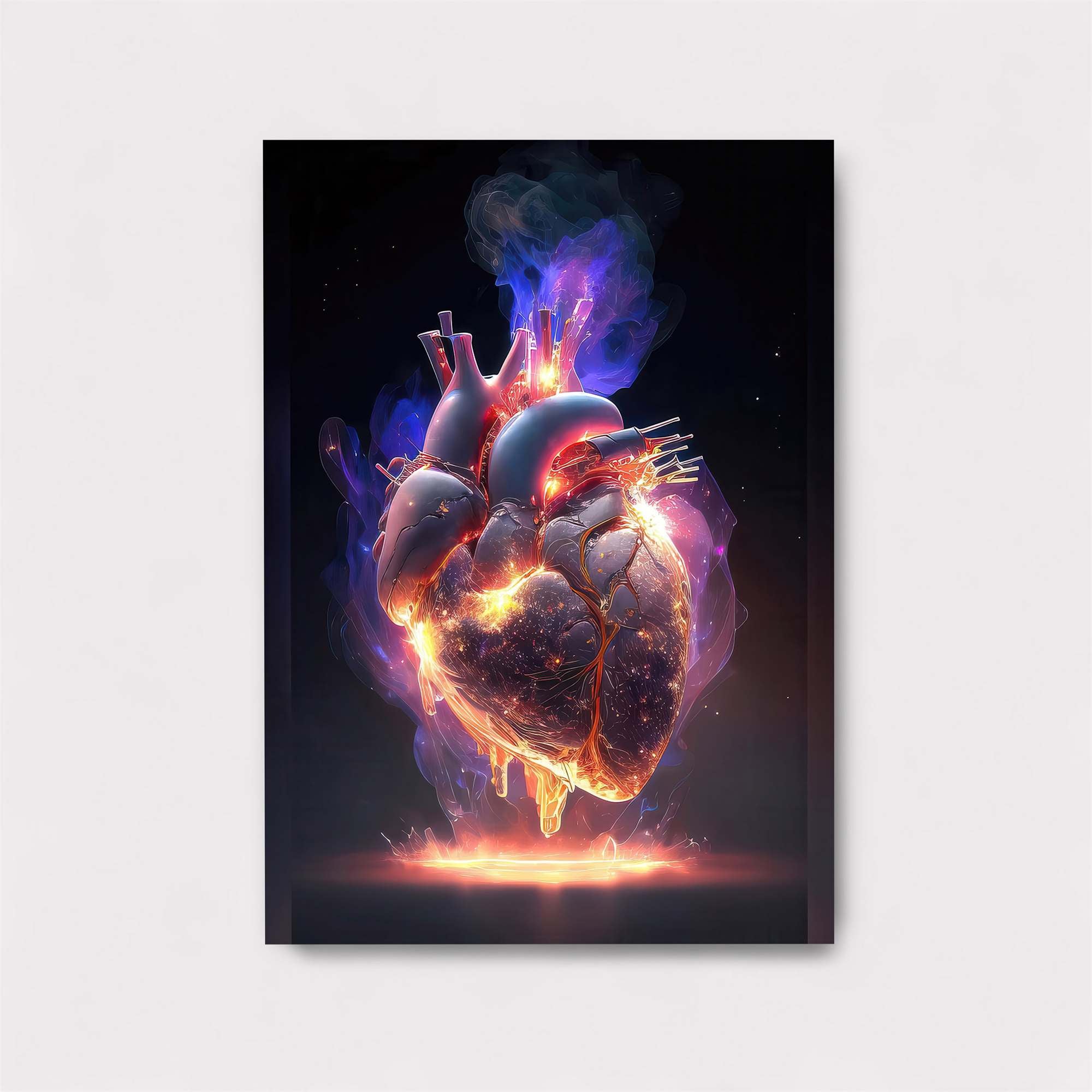 Heart Ablaze Safe Wall Magnetic / M