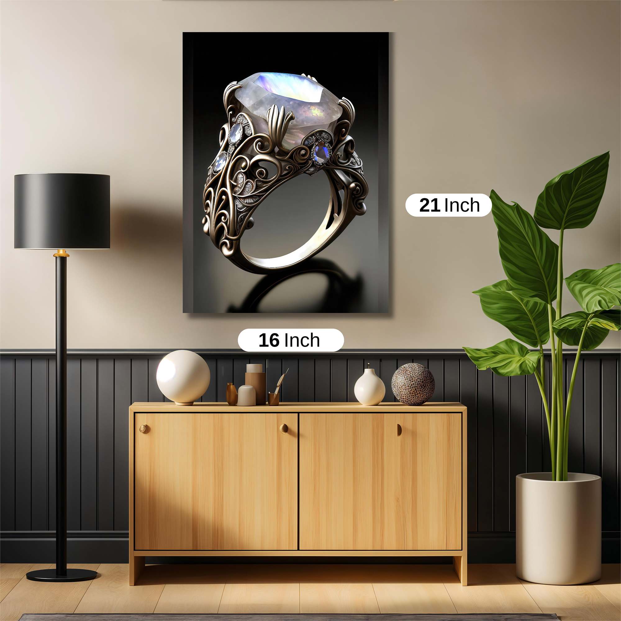 Moonlit Majesty Safe Wall Magnetic / M