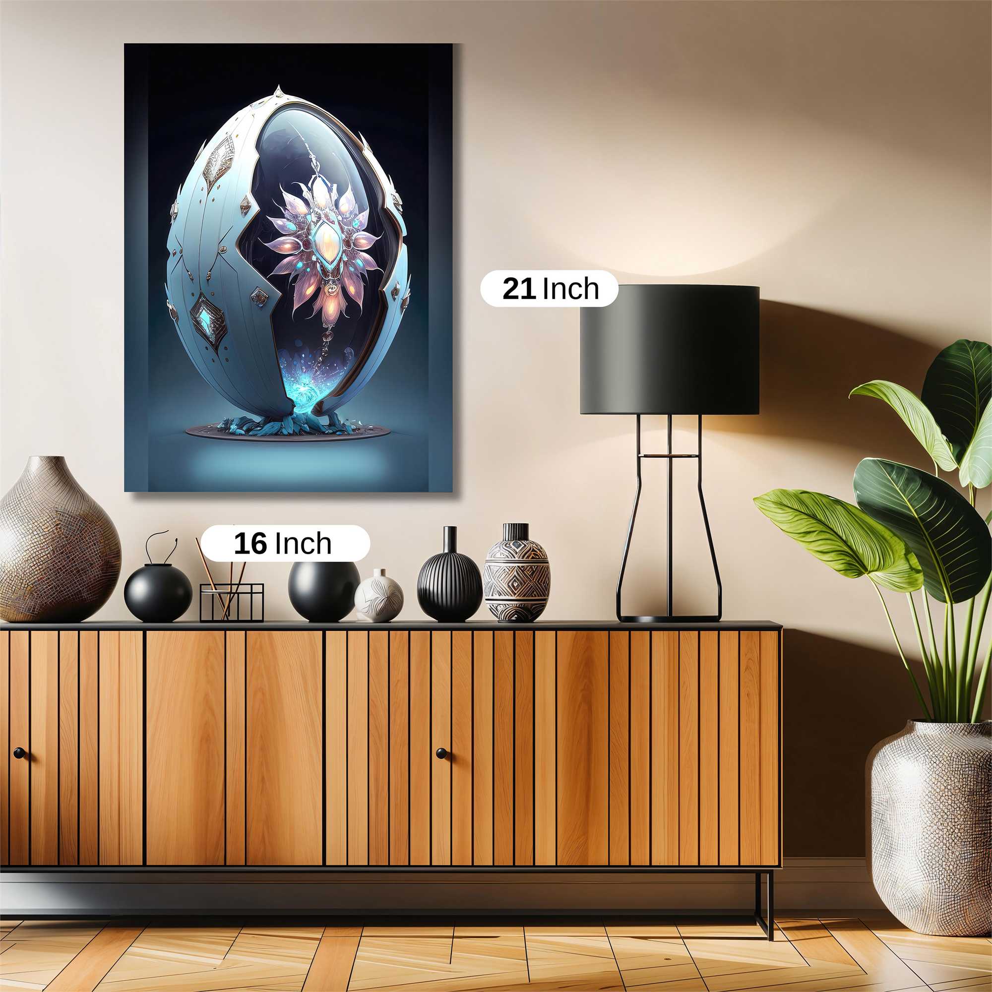 Crystal Bloom Safe Wall Magnetic / M