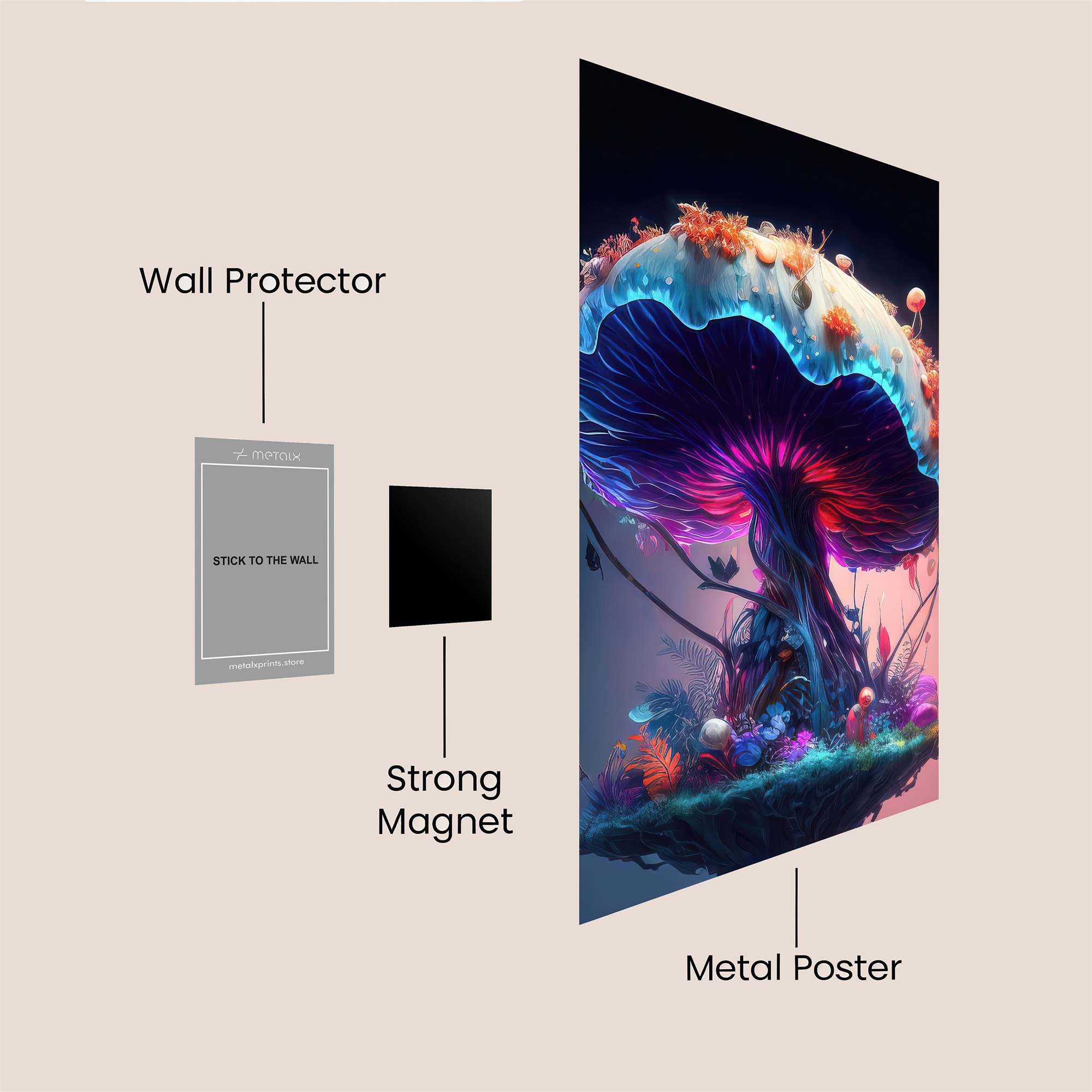 Luminous Dream Safe Wall Magnetic / M