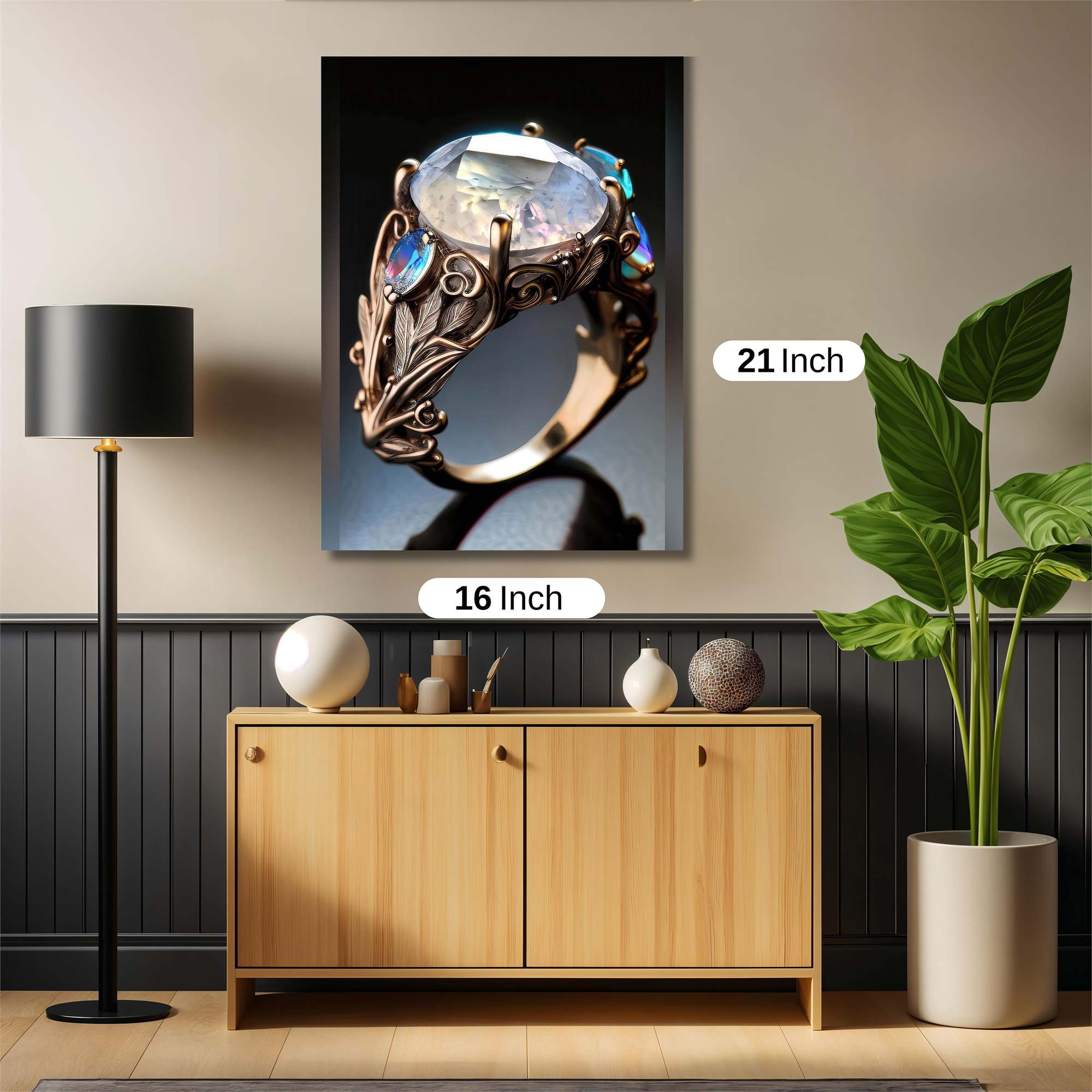 Moonlit Enchantment Safe Wall Magnetic / M