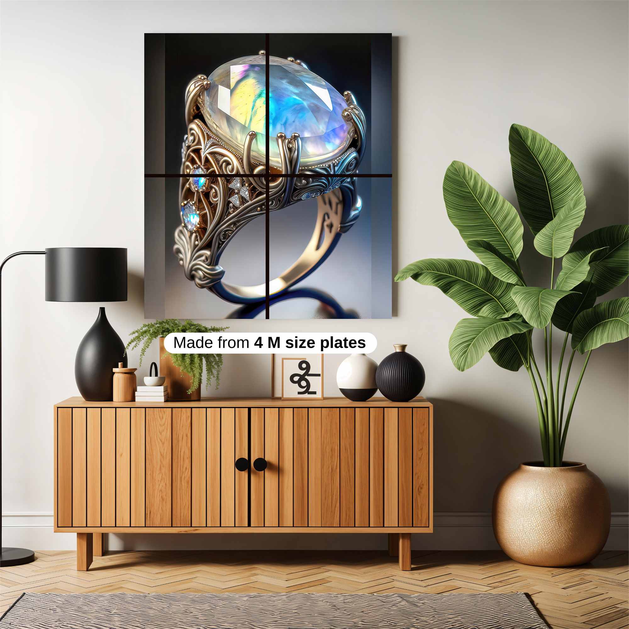 Moonlit Elegance Safe Wall Magnetic / M