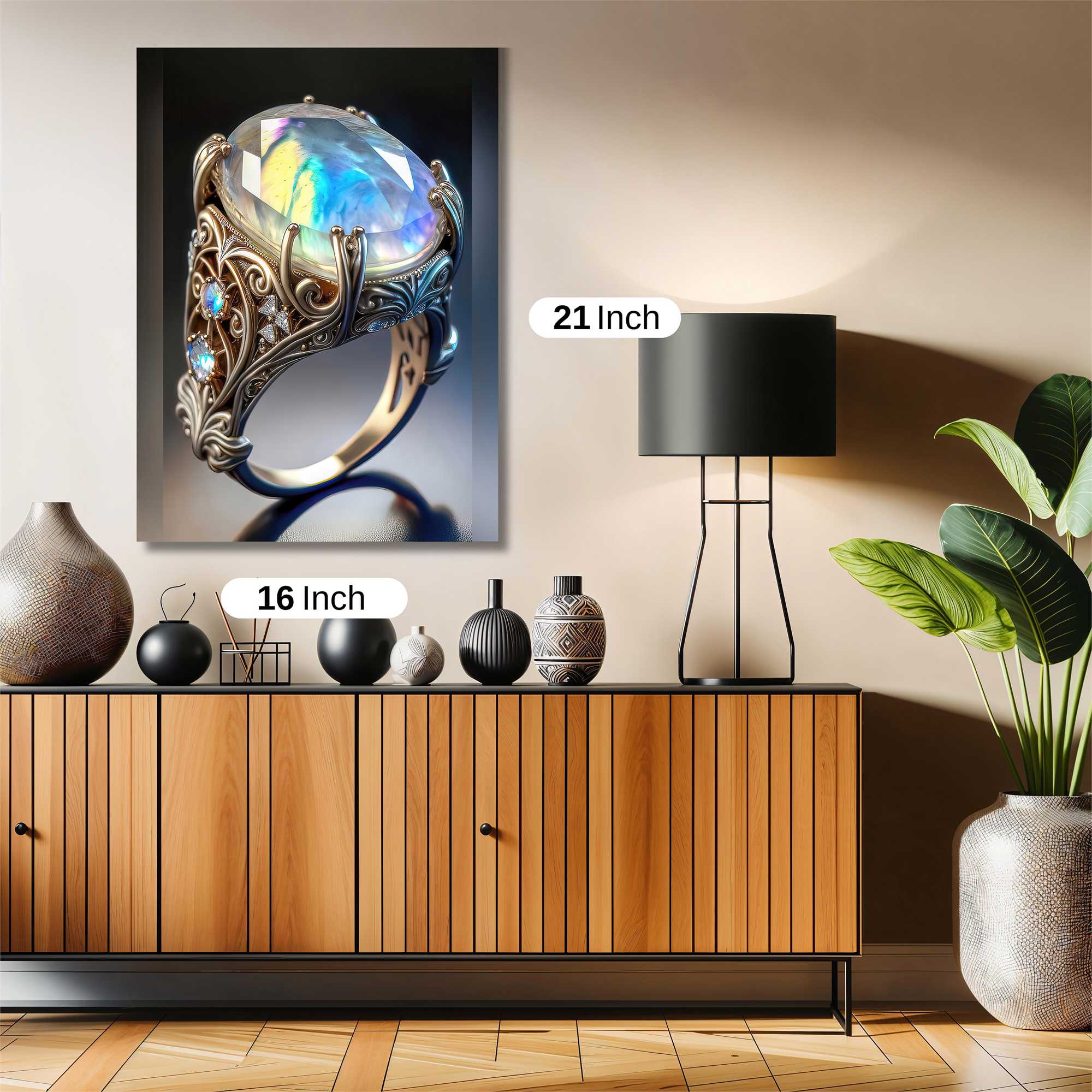 Moonlit Elegance Safe Wall Magnetic / M