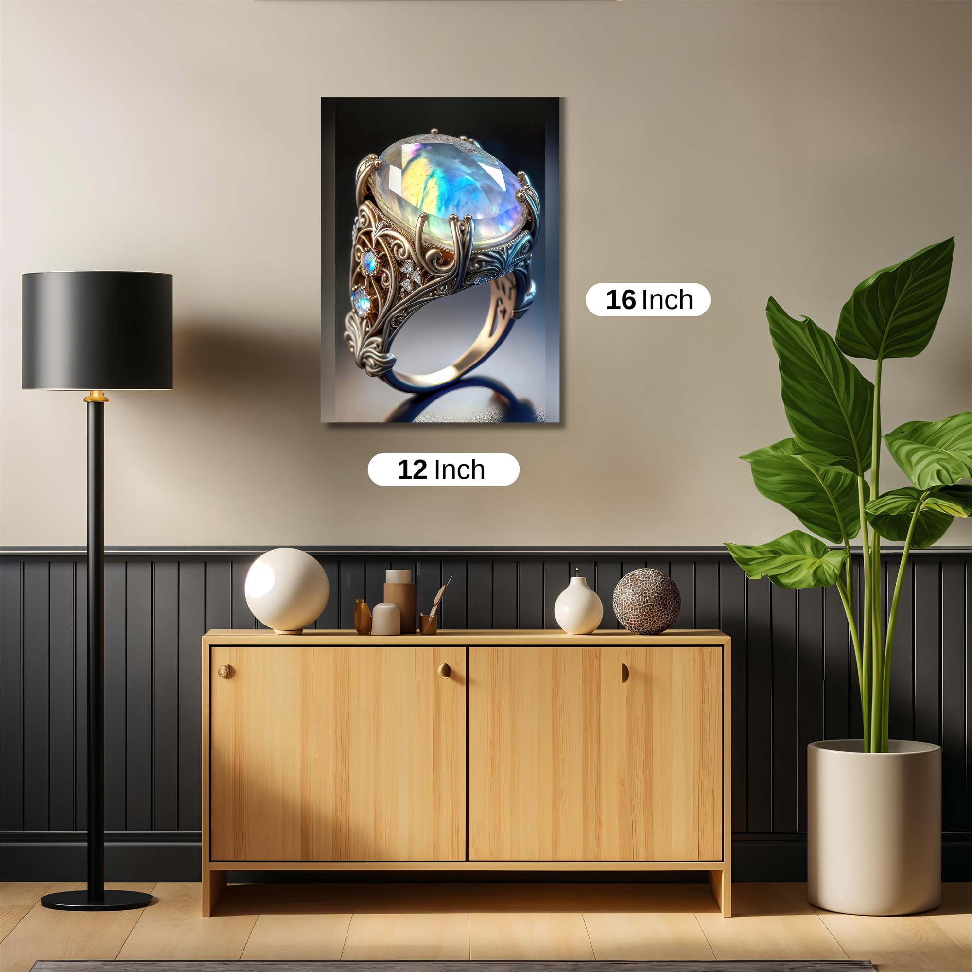 Moonlit Elegance Safe Wall Magnetic / M