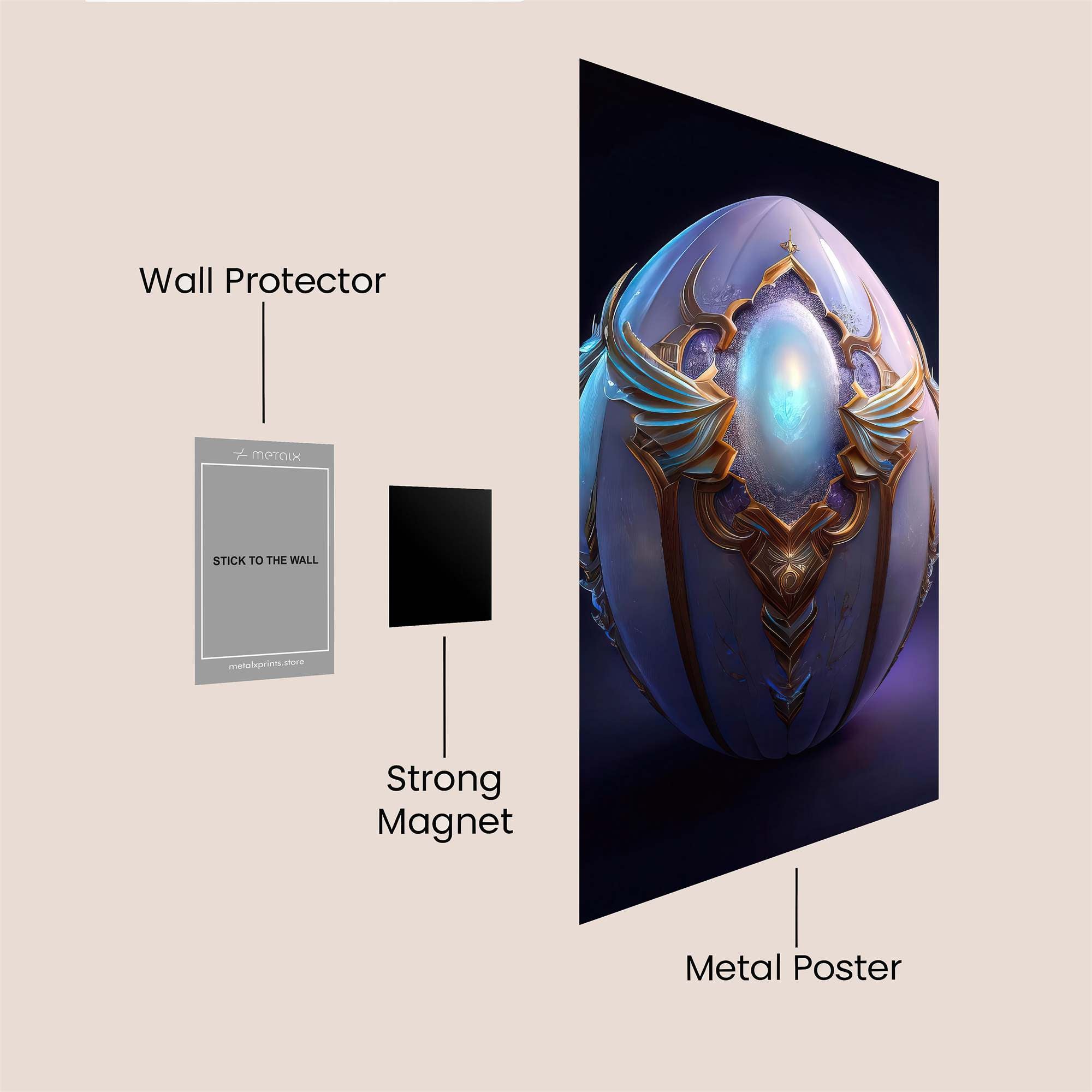 Arcane Relic Safe Wall Magnetic / M