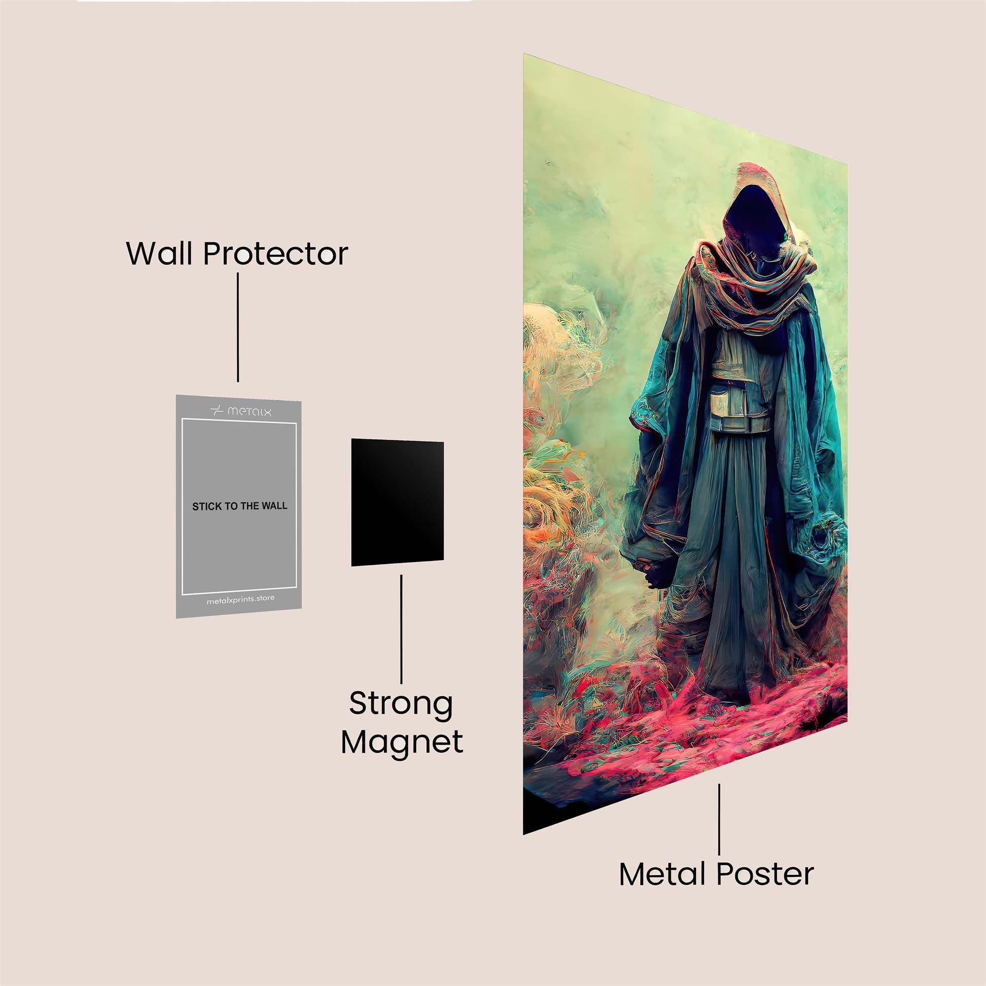 Mystic Whimsy Safe Wall Magnetic / M