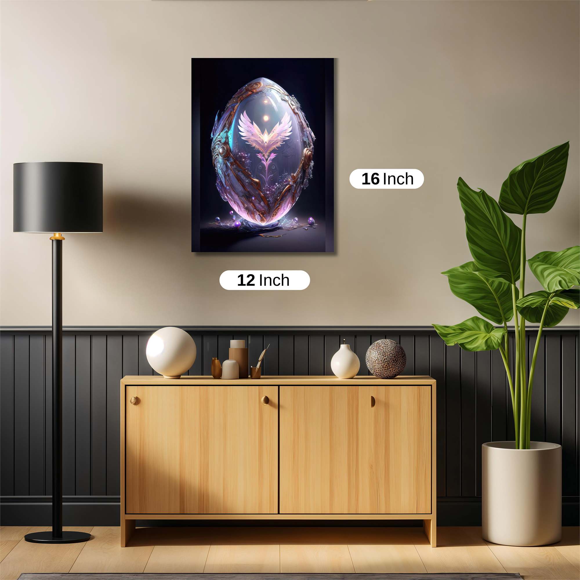 Phoenix Rebirth Safe Wall Magnetic / M