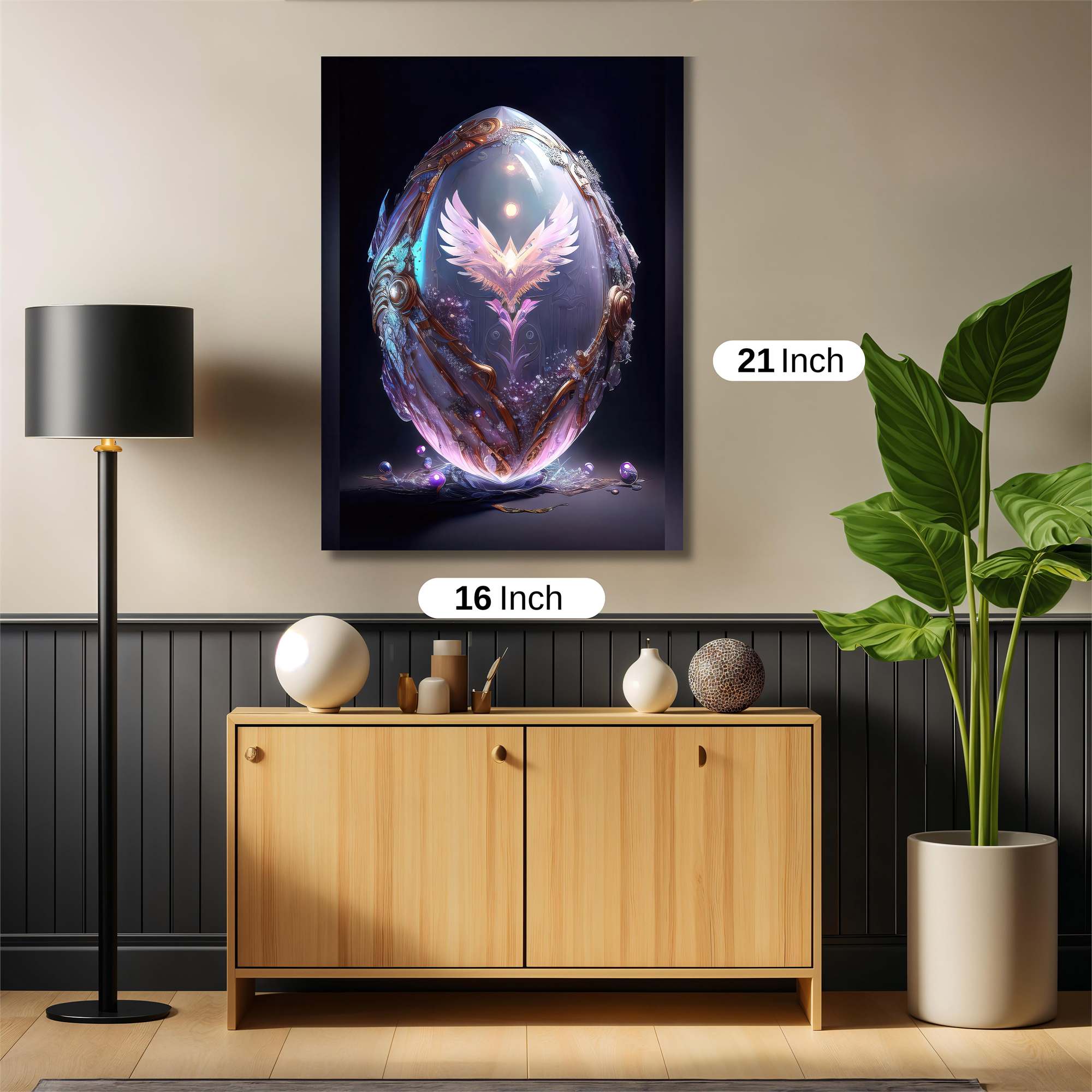 Phoenix Rebirth Safe Wall Magnetic / M