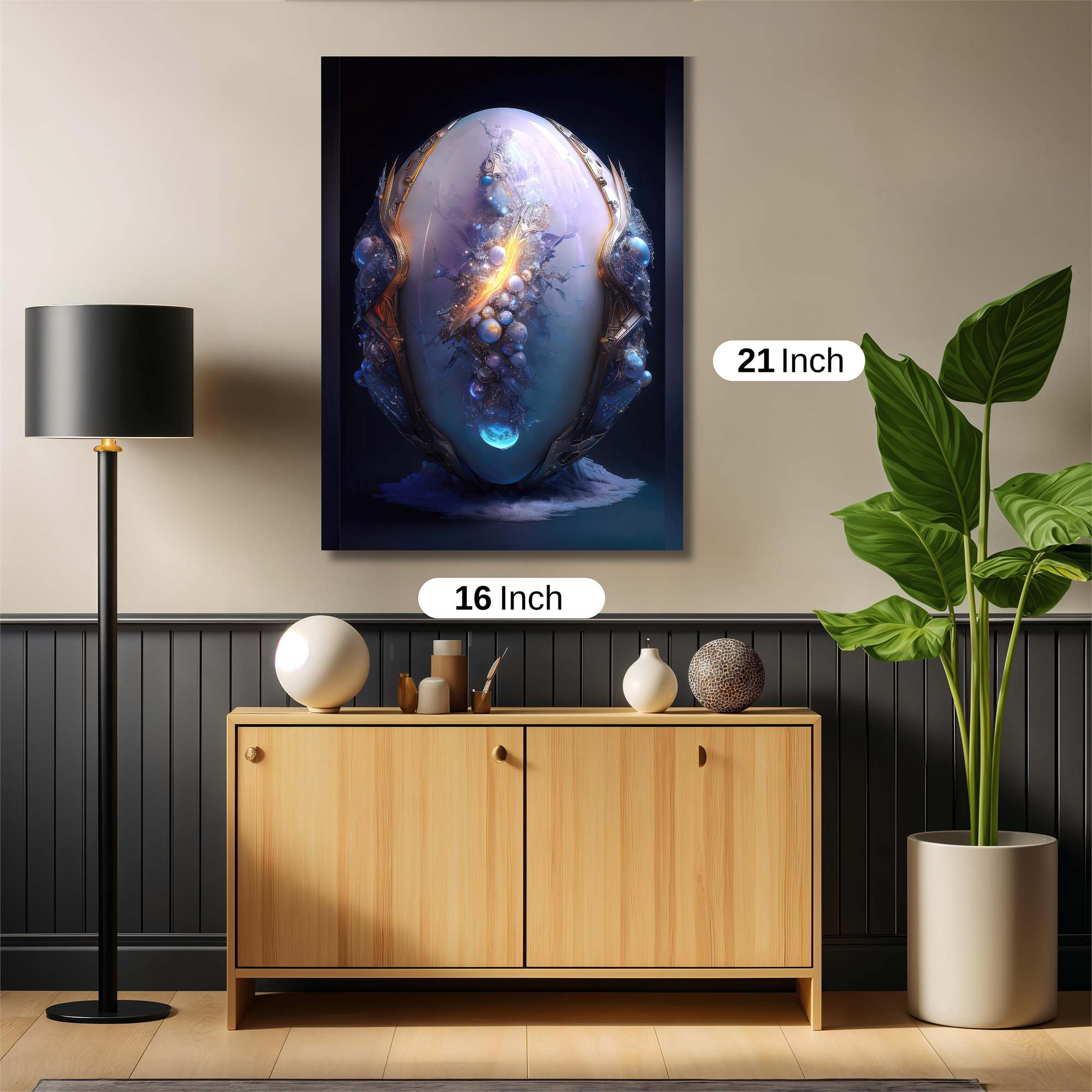 Cosmic Enigma Safe Wall Magnetic / M