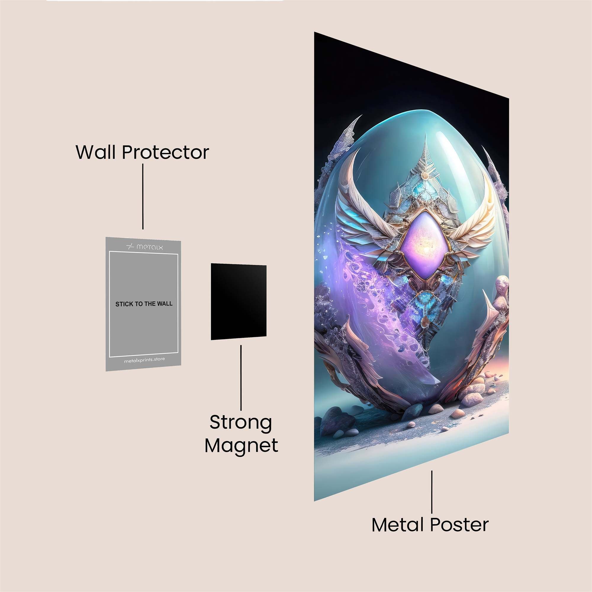 Mystic Awakening Safe Wall Magnetic / M