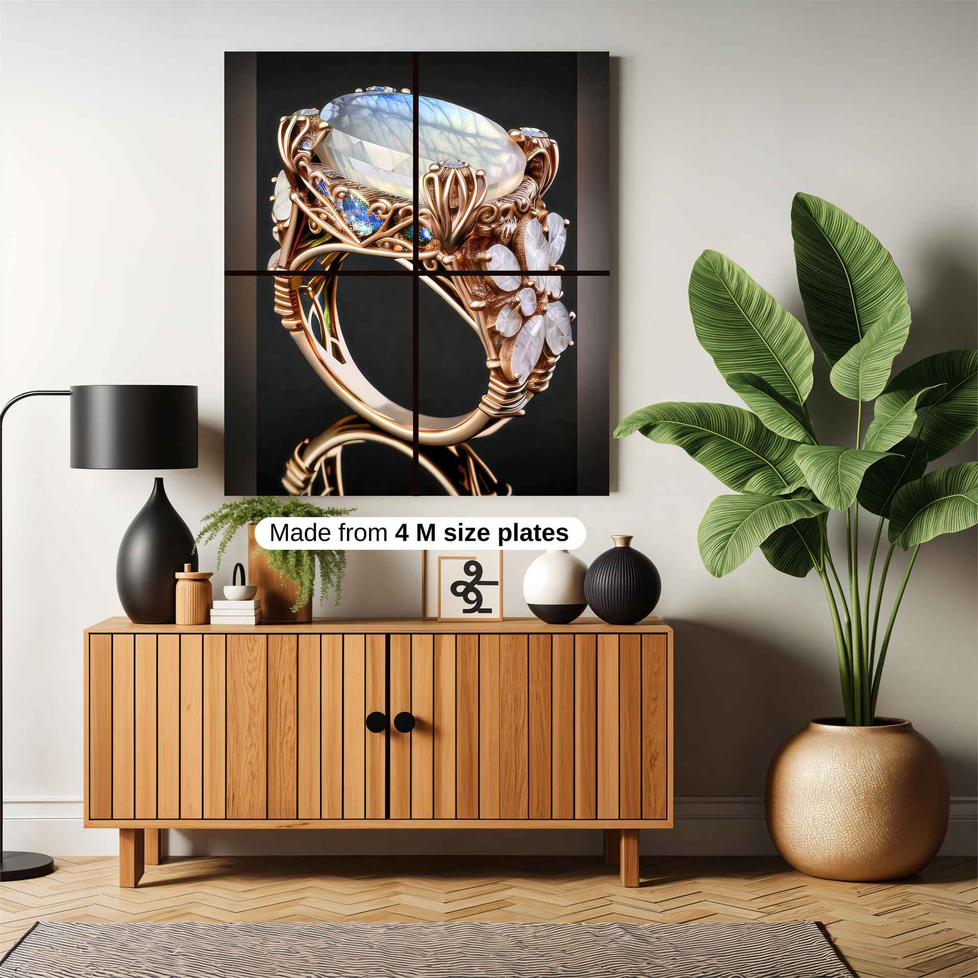 Moonlit Elegance Safe Wall Magnetic / M