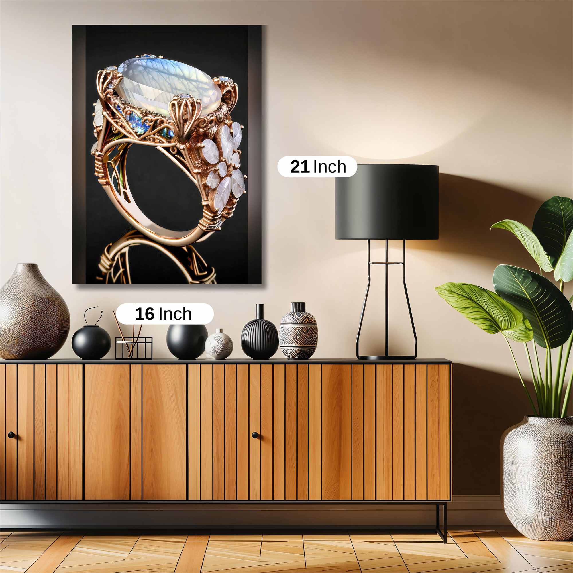 Moonlit Elegance Safe Wall Magnetic / M