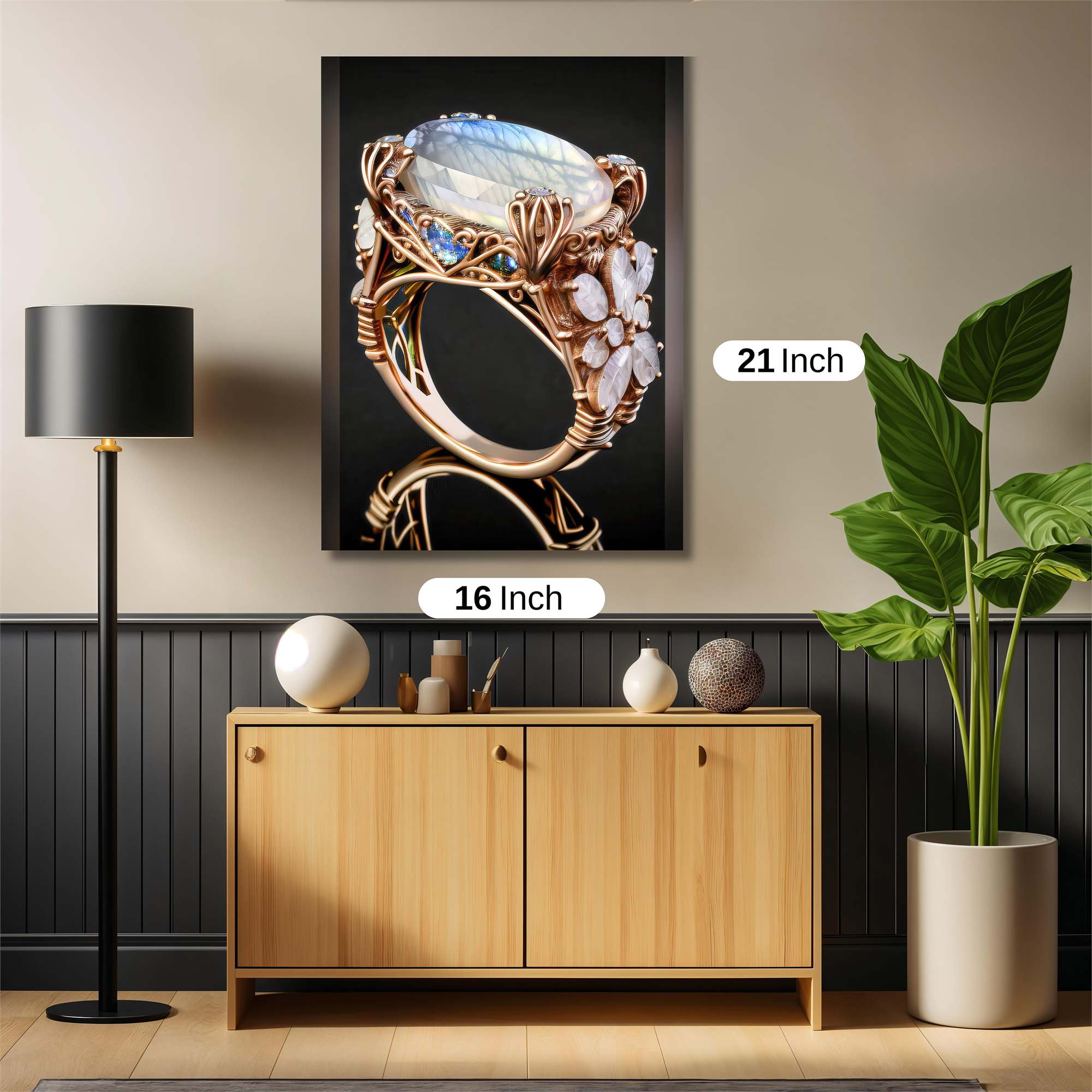 Moonlit Elegance Safe Wall Magnetic / M
