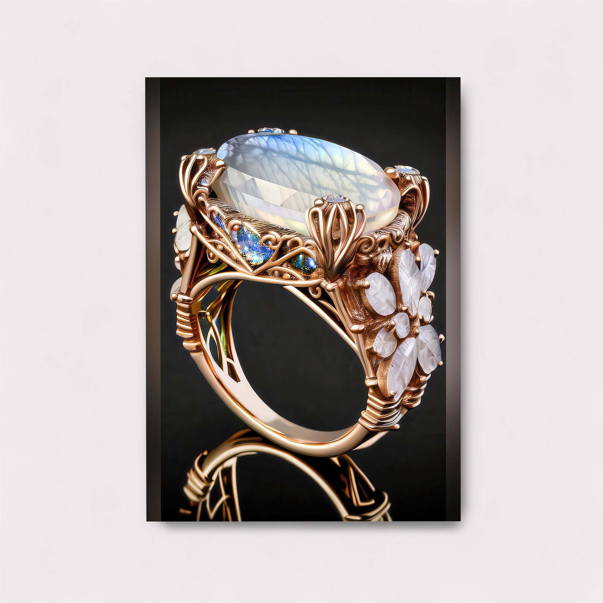 Moonlit Elegance Safe Wall Magnetic / M
