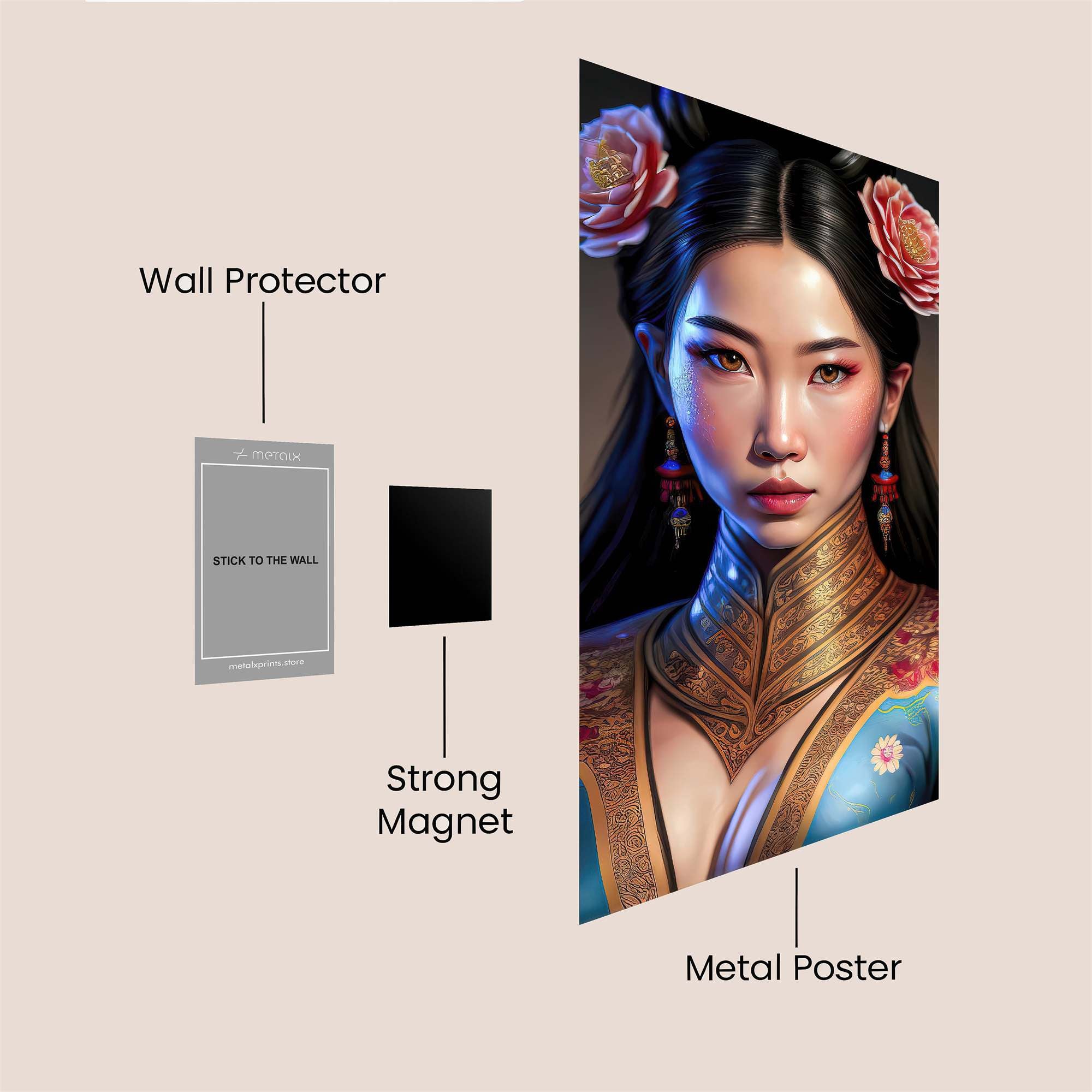 Empress Serene Safe Wall Magnetic / M