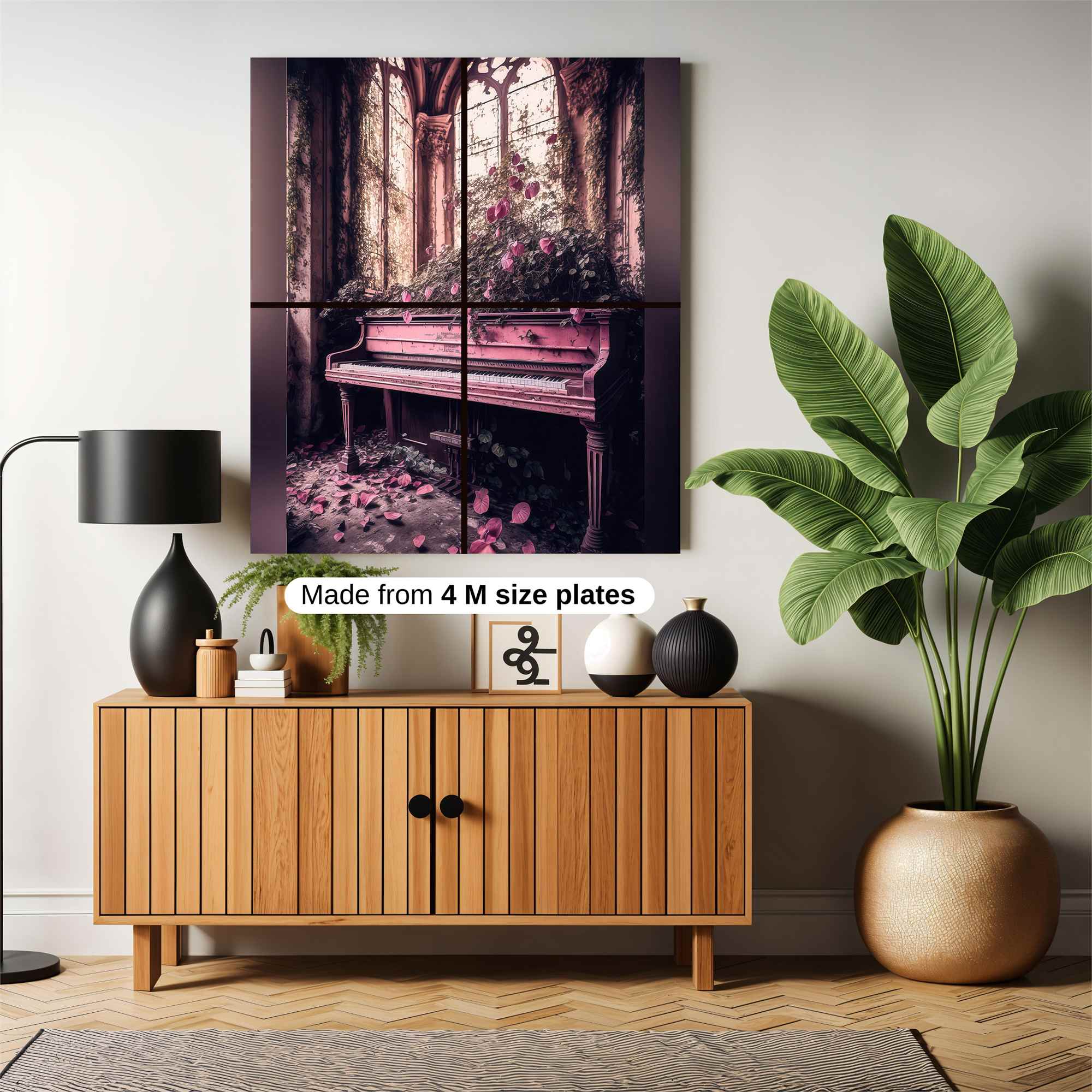 Piano Melancholy Safe Wall Magnetic / M