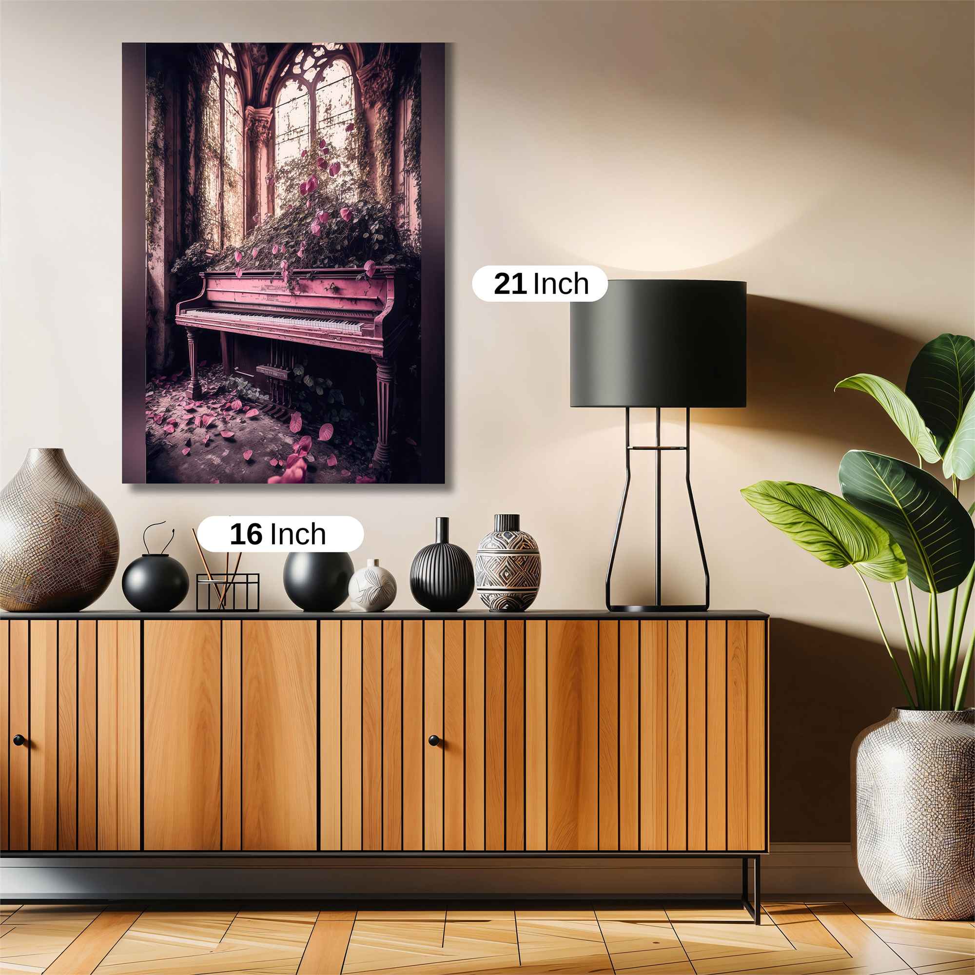 Piano Melancholy Safe Wall Magnetic / M