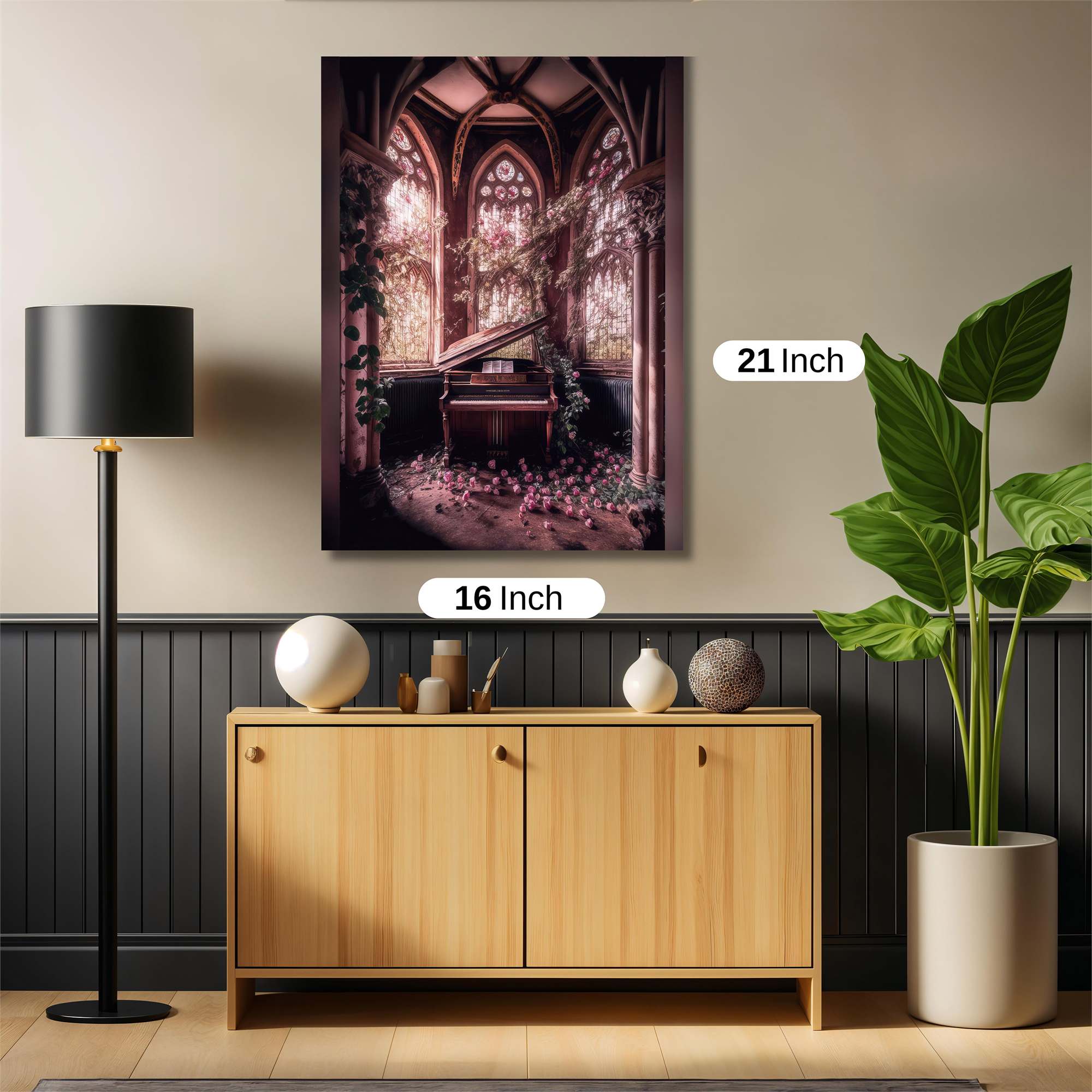 Piano Enchantment Safe Wall Magnetic / M