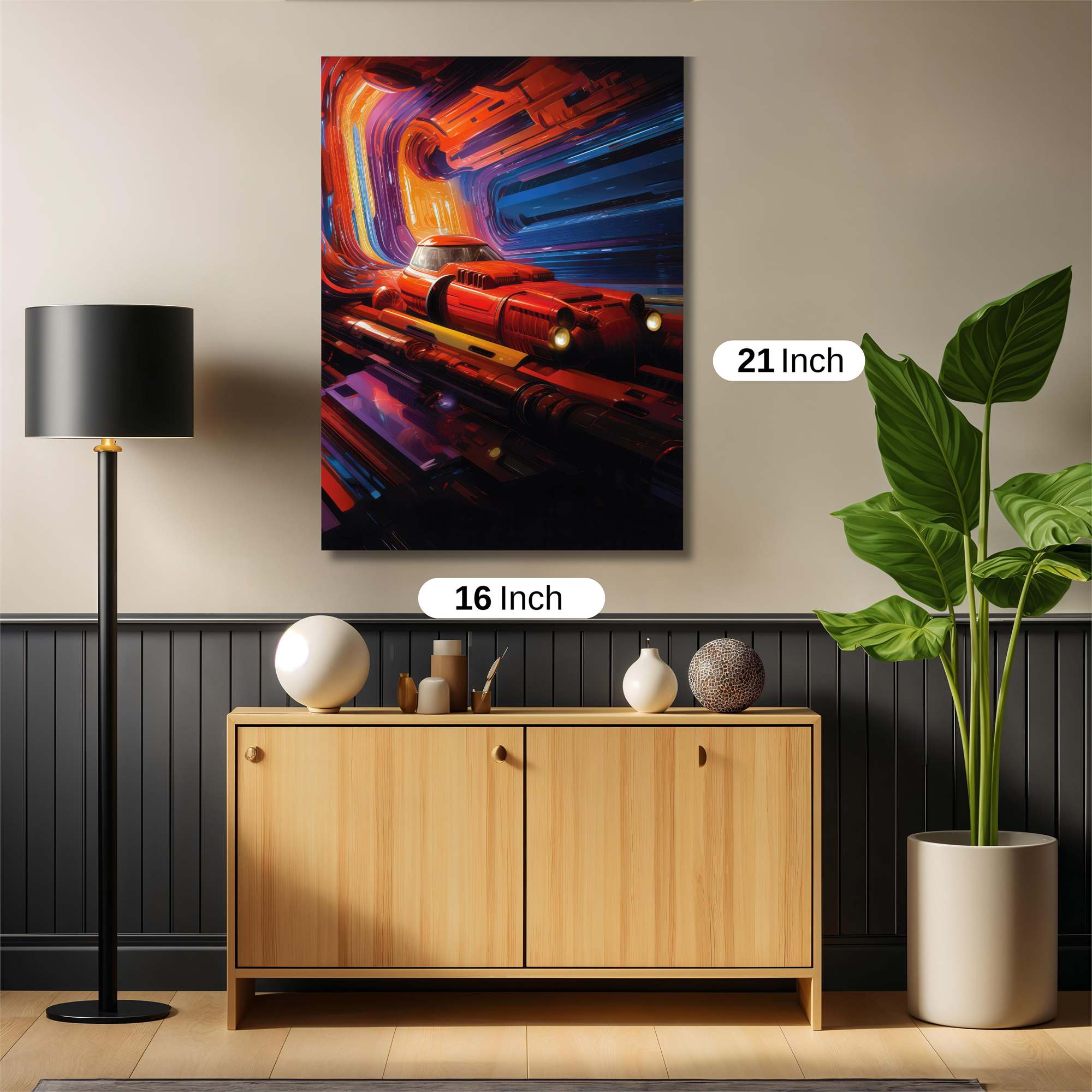 Neon Odyssey Safe Wall Magnetic / M