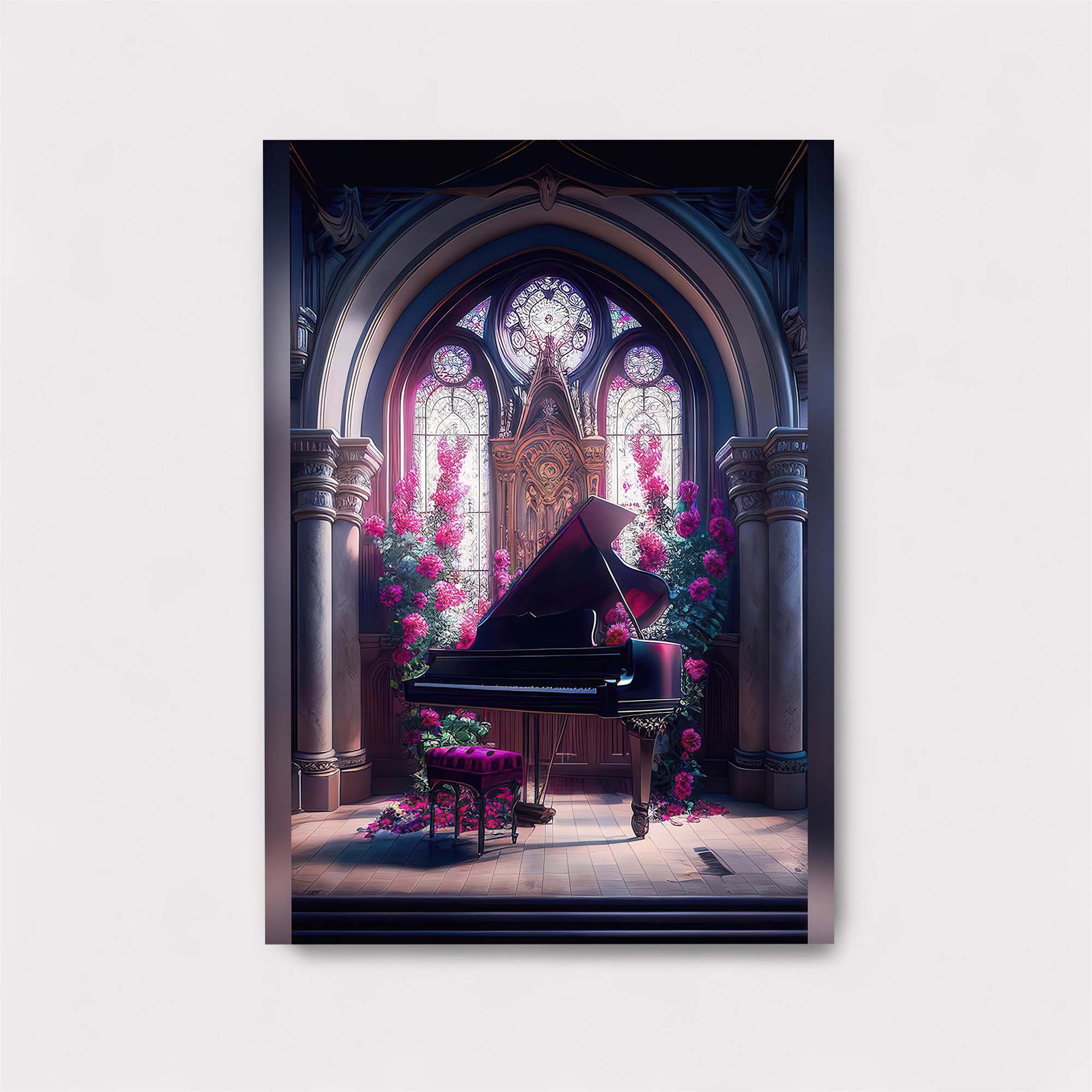 Piano Serenity Safe Wall Magnetic / M