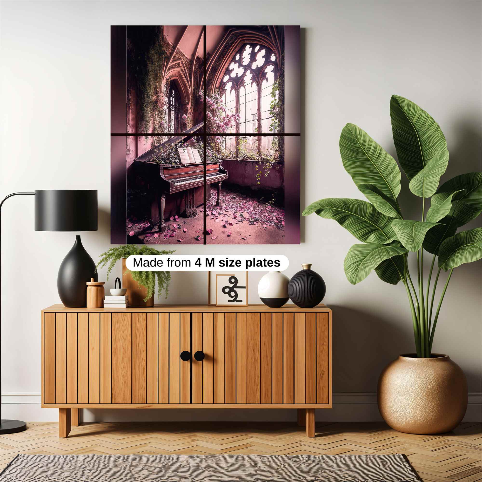 Piano Whispers Safe Wall Magnetic / M