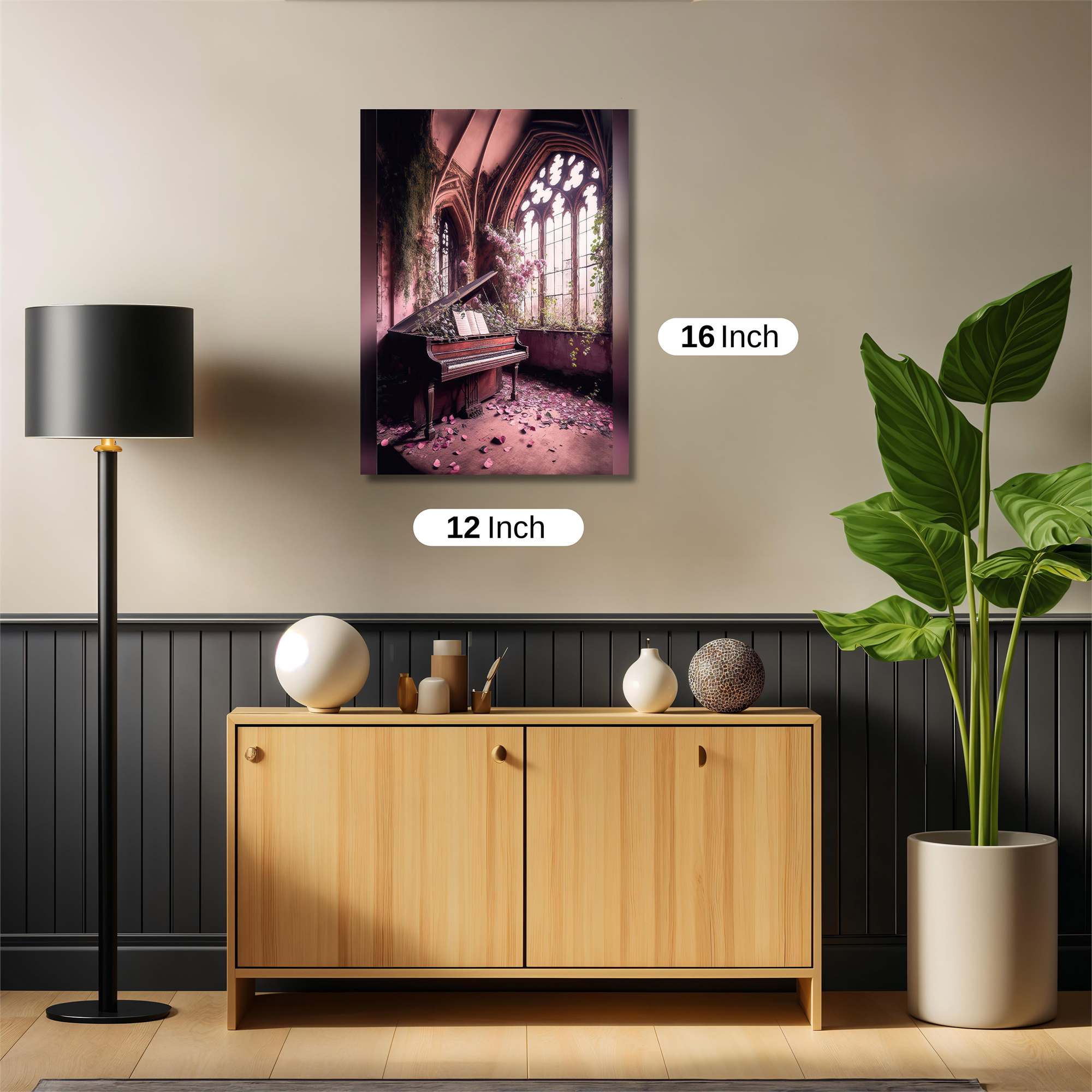 Piano Whispers Safe Wall Magnetic / M